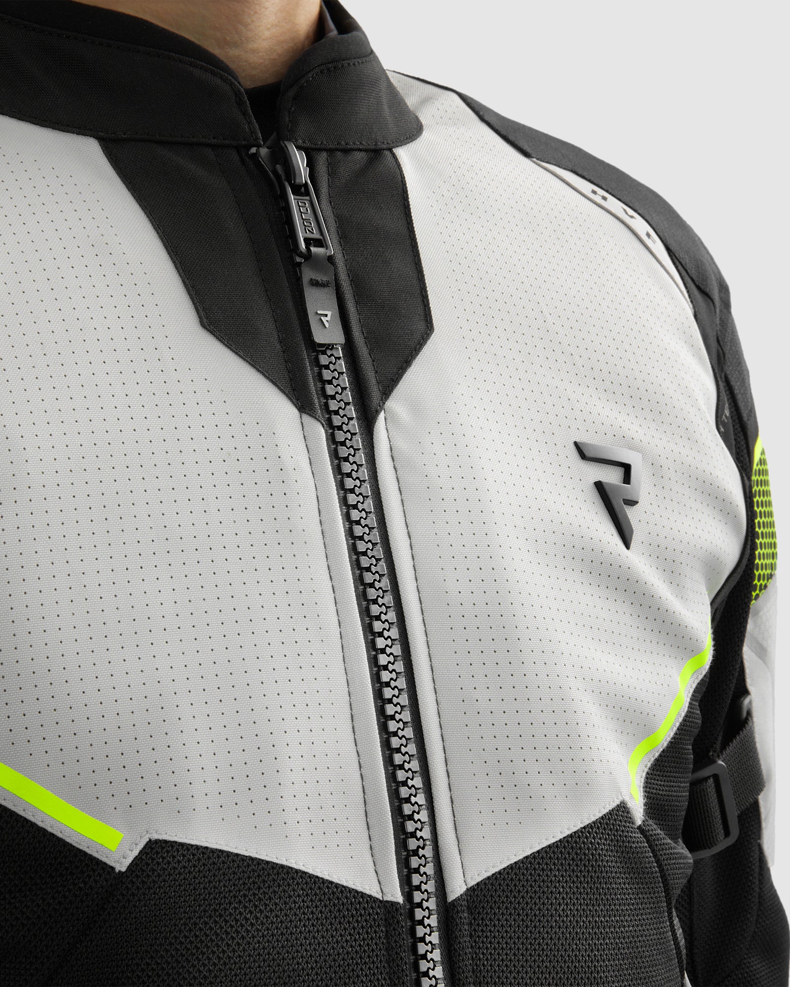 Hiflow V Motorcycle Jacket Grey - Image 14