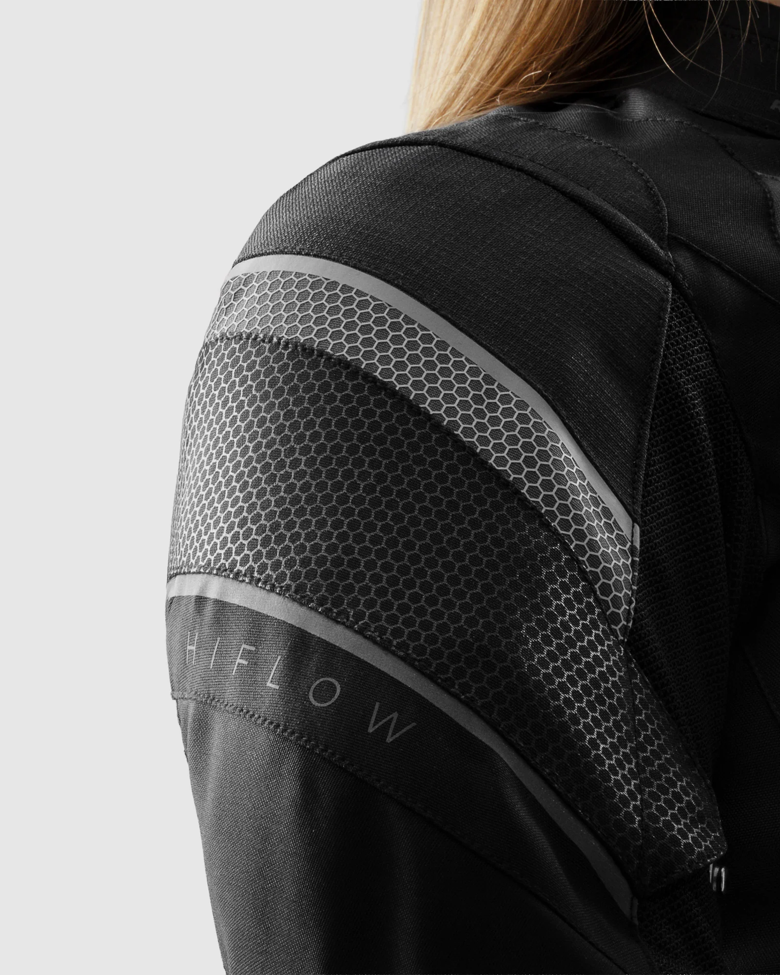 Hiflow V Women's Motorcycle Jacket Black - Image 13