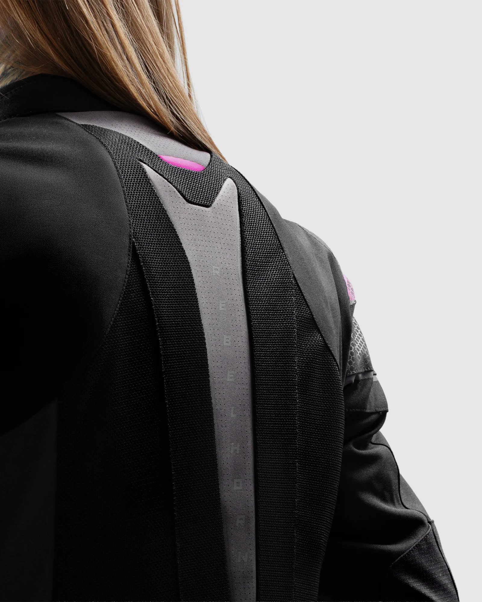 Hiflow V Women's Motorcycle Jacket Black, Pink - Image 5