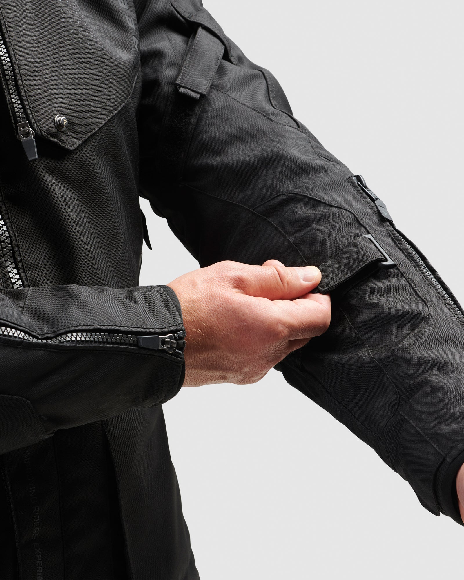 Hiker IV Motorcycle Jacket Black - Image 9
