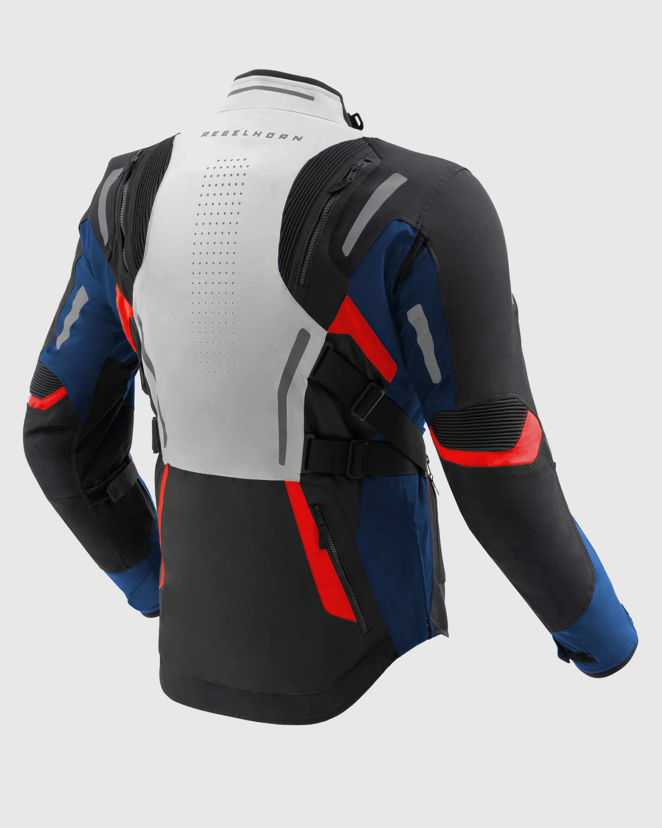 Hiker IV Motorcycle Jacket Blue - Image 2