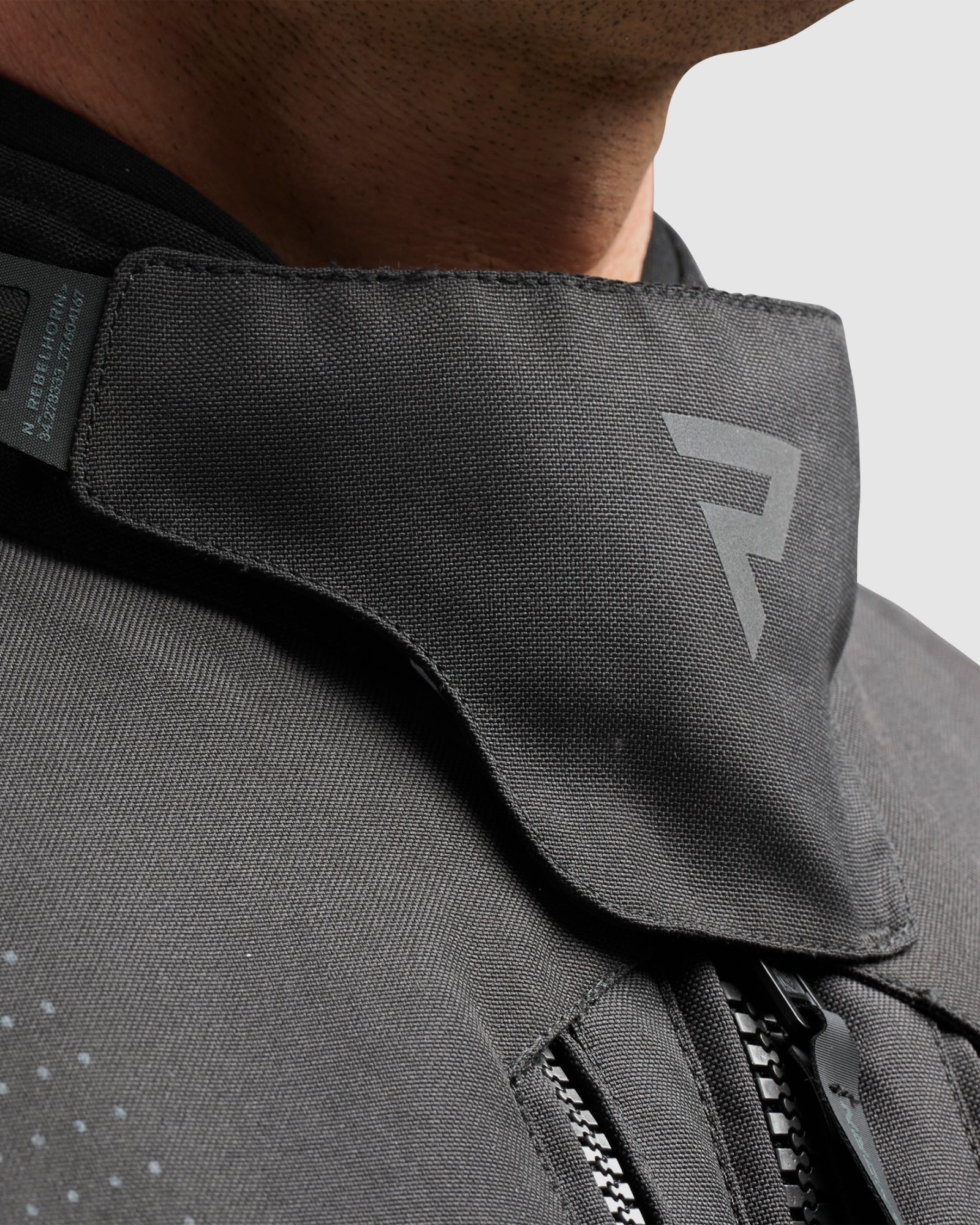 Hiker IV Motorcycle Jacket Dark Grey - Image 14