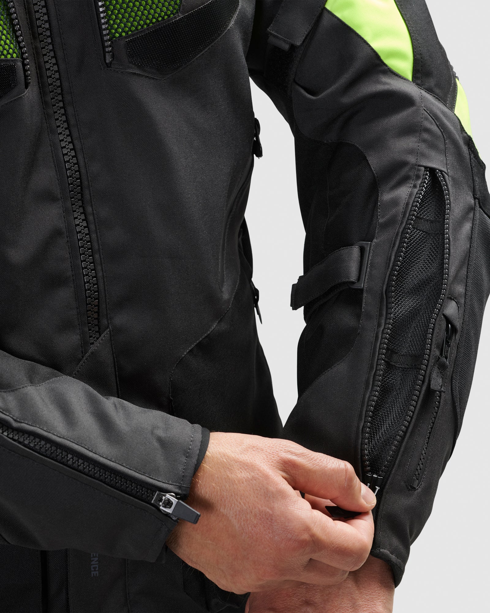 Hiker IV Motorcycle Jacket Dark Grey - Image 4