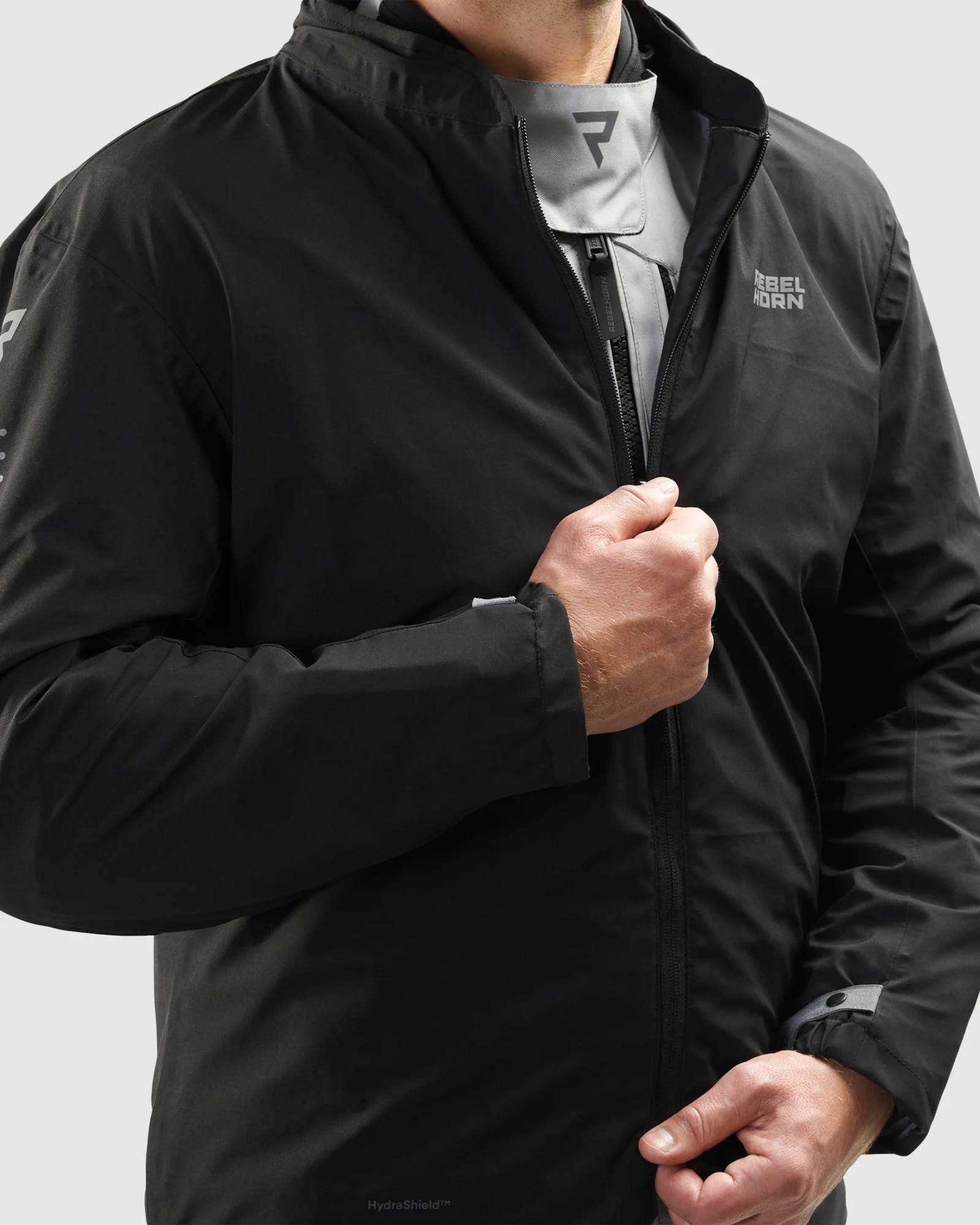 Hiker IV Motorcycle Jacket Grey - Image 7