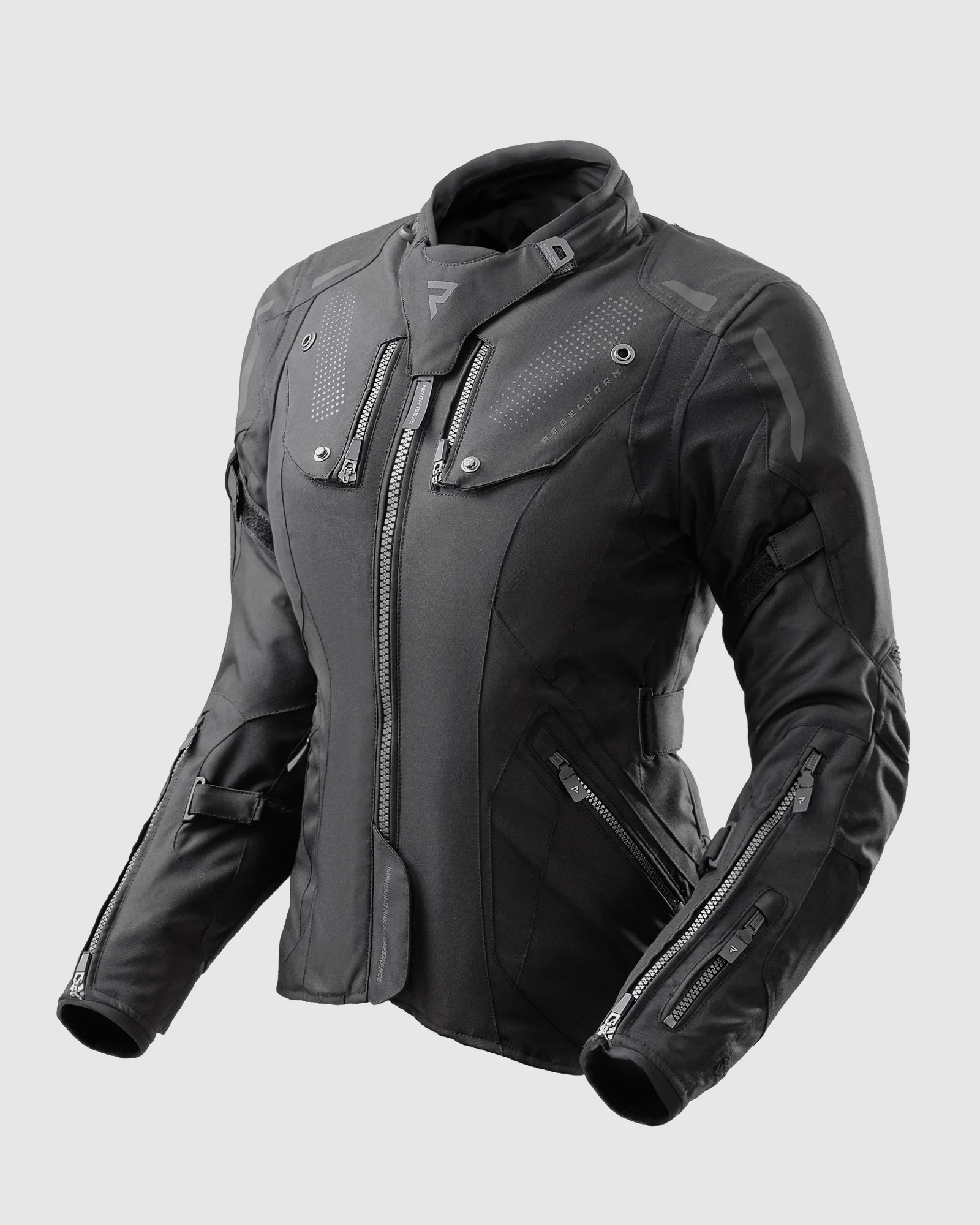Hiker IV Women's Motorcycle Jacket Black
