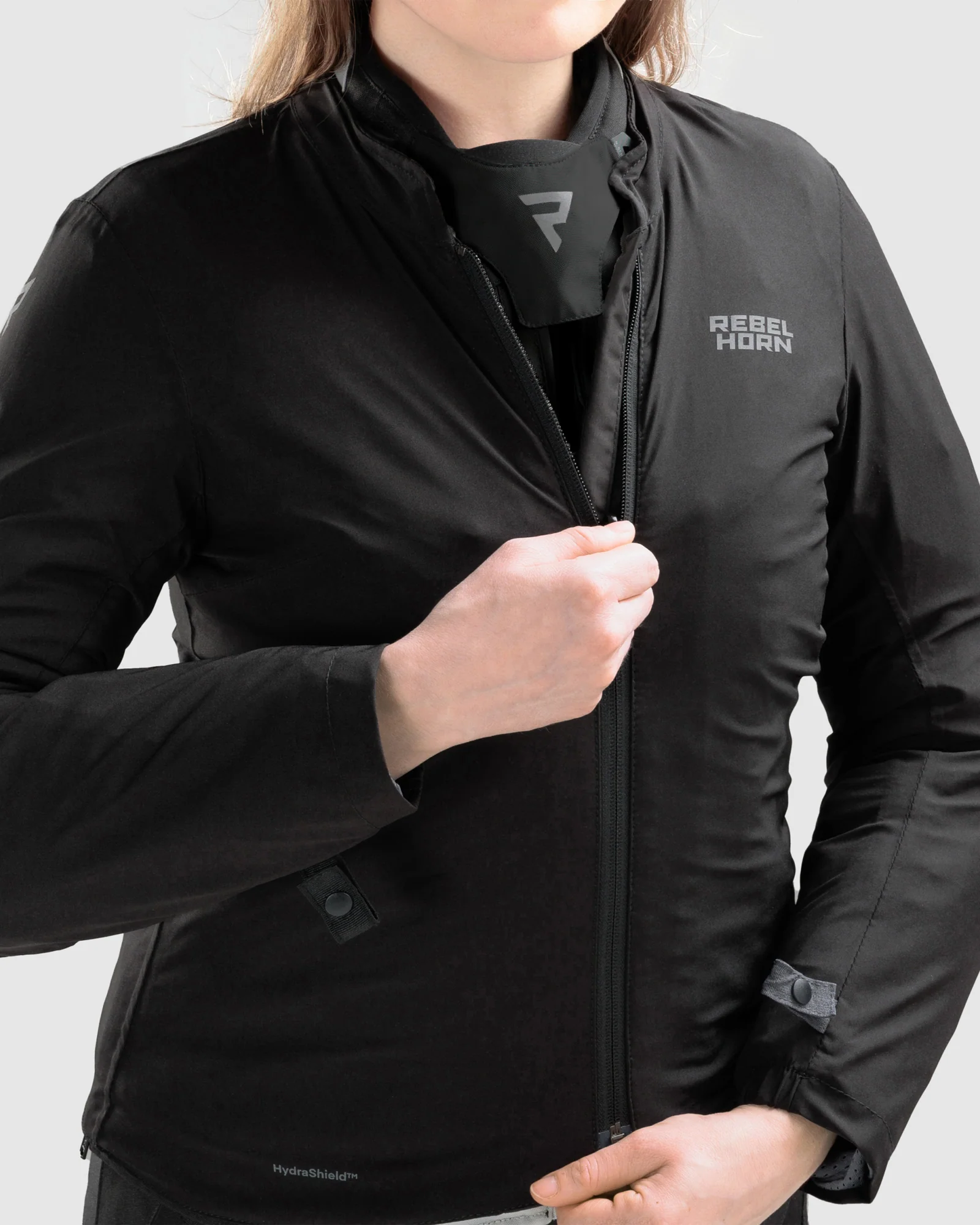 Hiker IV Women's Motorcycle Jacket Black - Image 10
