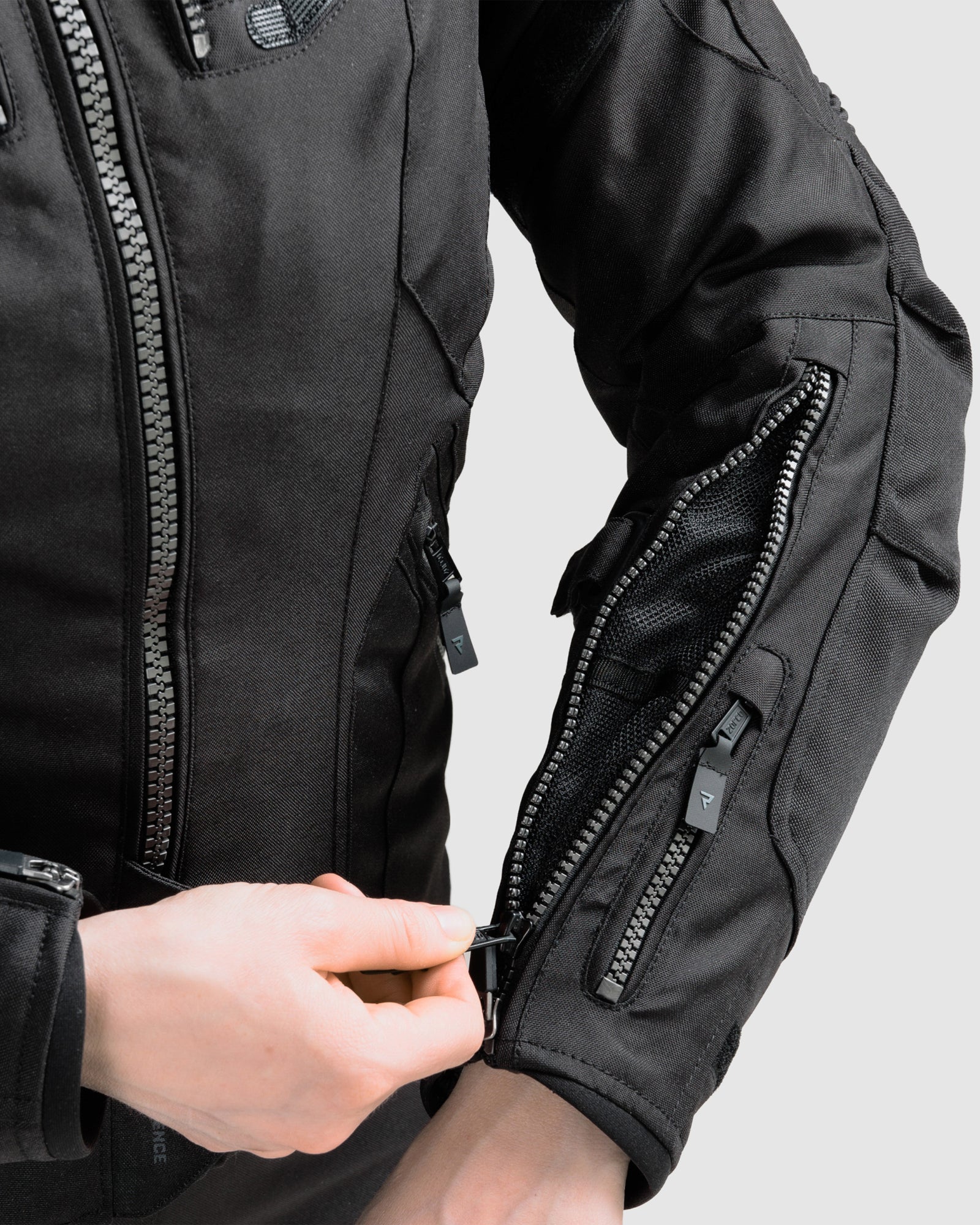 Hiker IV Women's Motorcycle Jacket Black - Image 4