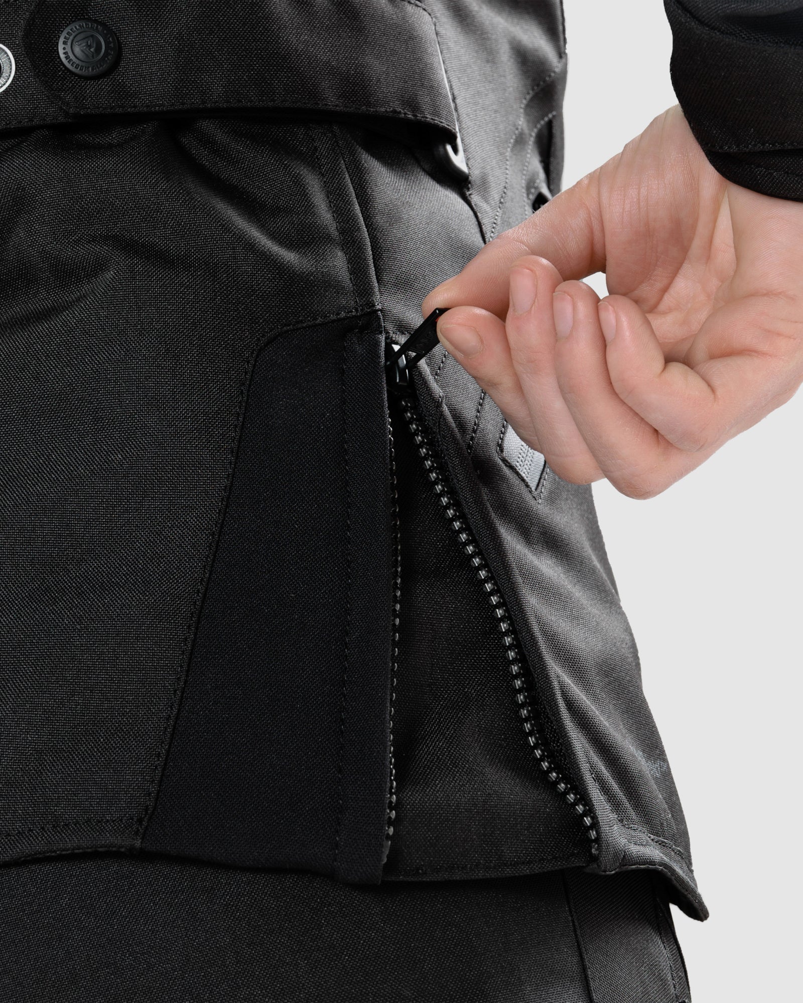 Hiker IV Women's Motorcycle Jacket Black - Image 8