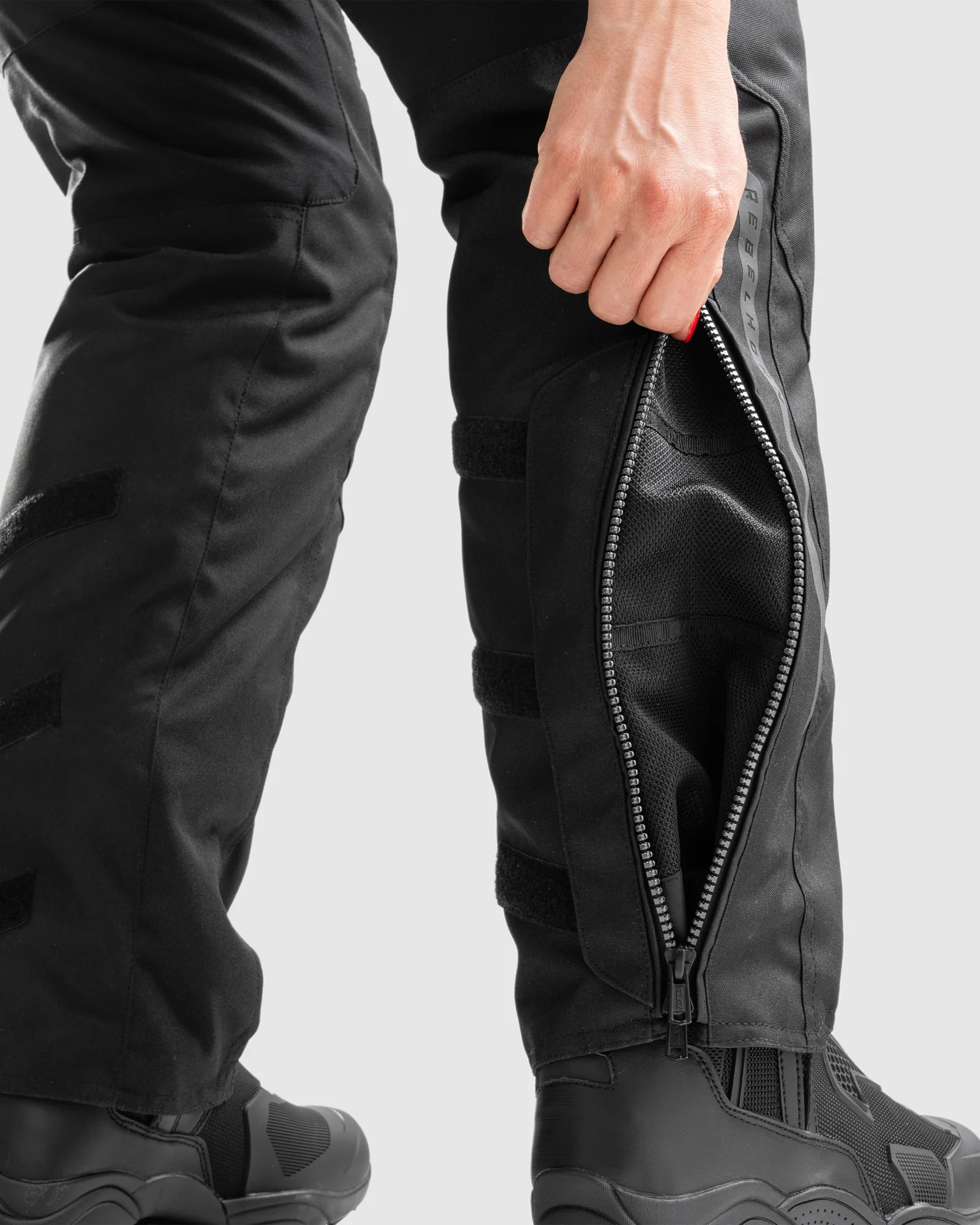 Hiker IV Women's Motorcycle Pants Black Short Leg - Image 3