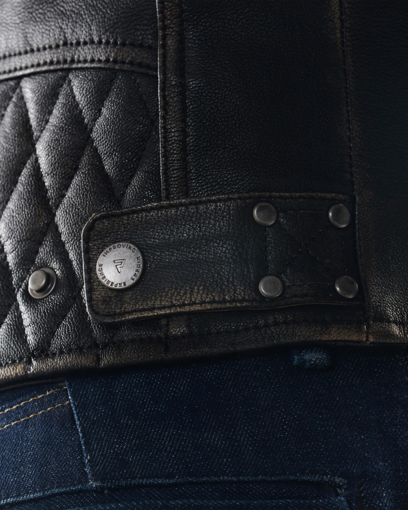 Hunter II Leather Jacket Vintage Brown - Image 6