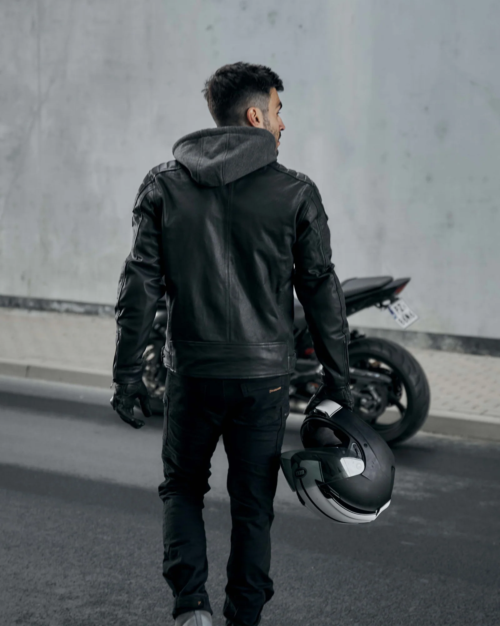 Impala Leather Jacket Black - Image 7