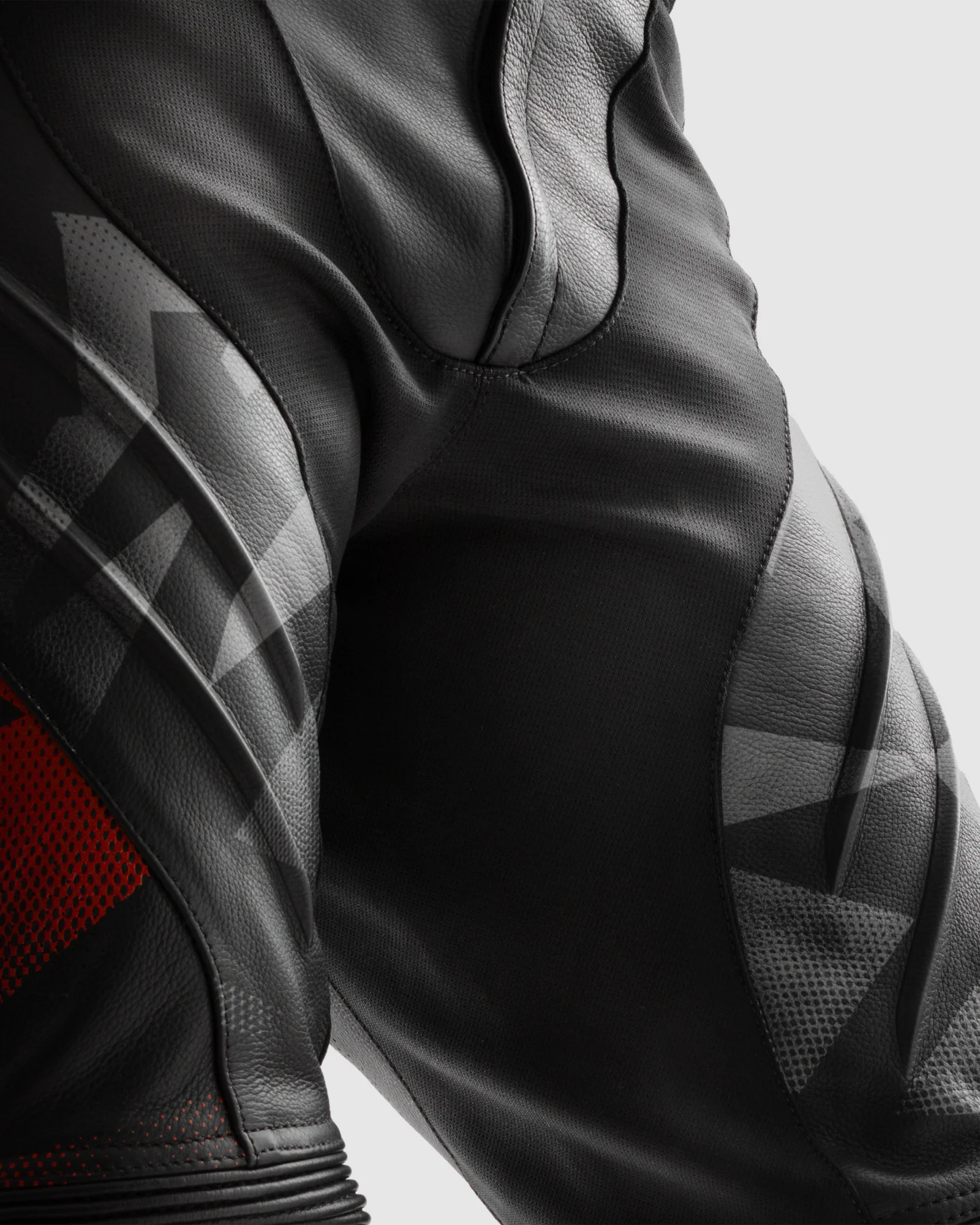 Inferno Motorcycle Pants Red - Image 4