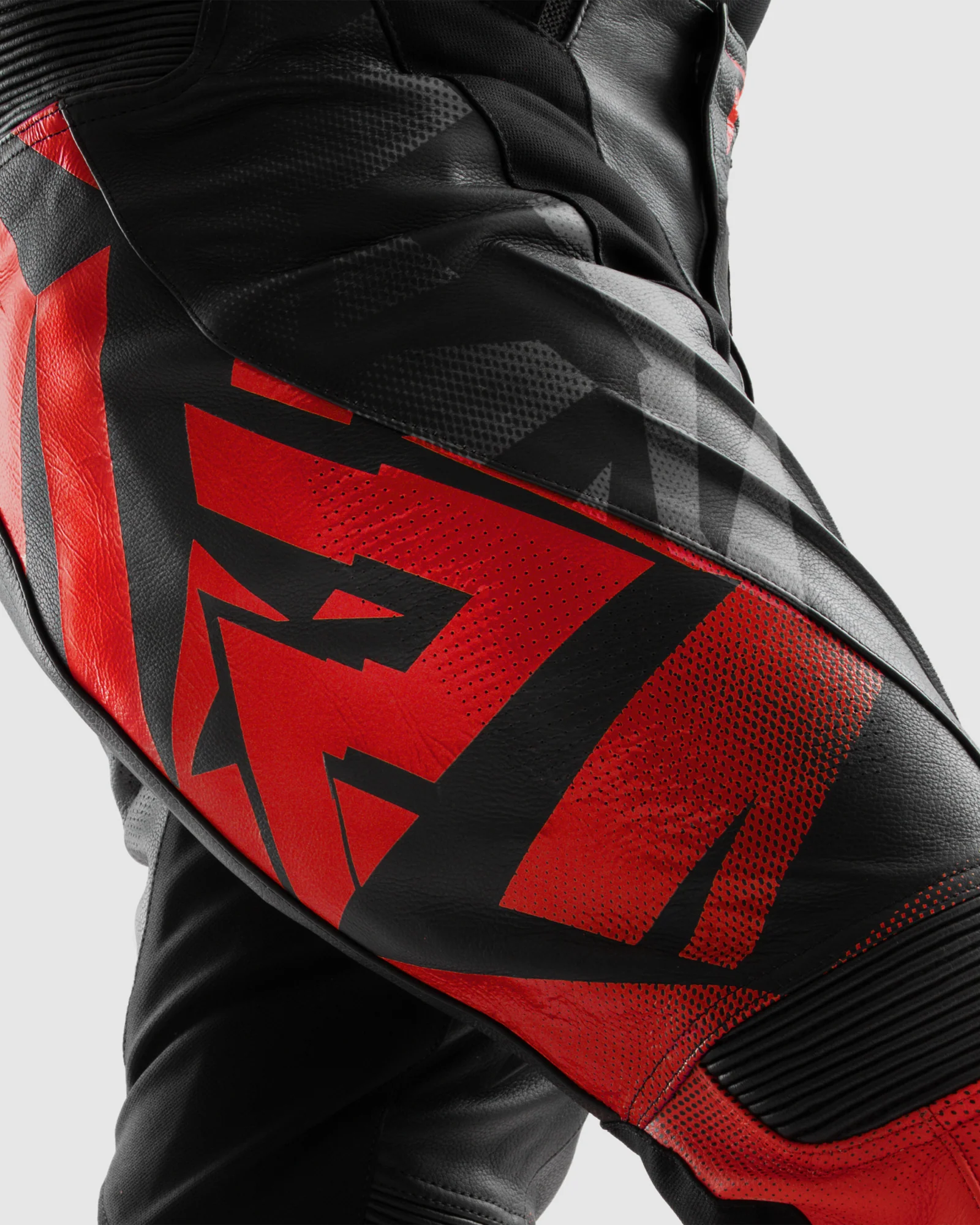 Inferno Motorcycle Pants Red - Image 5
