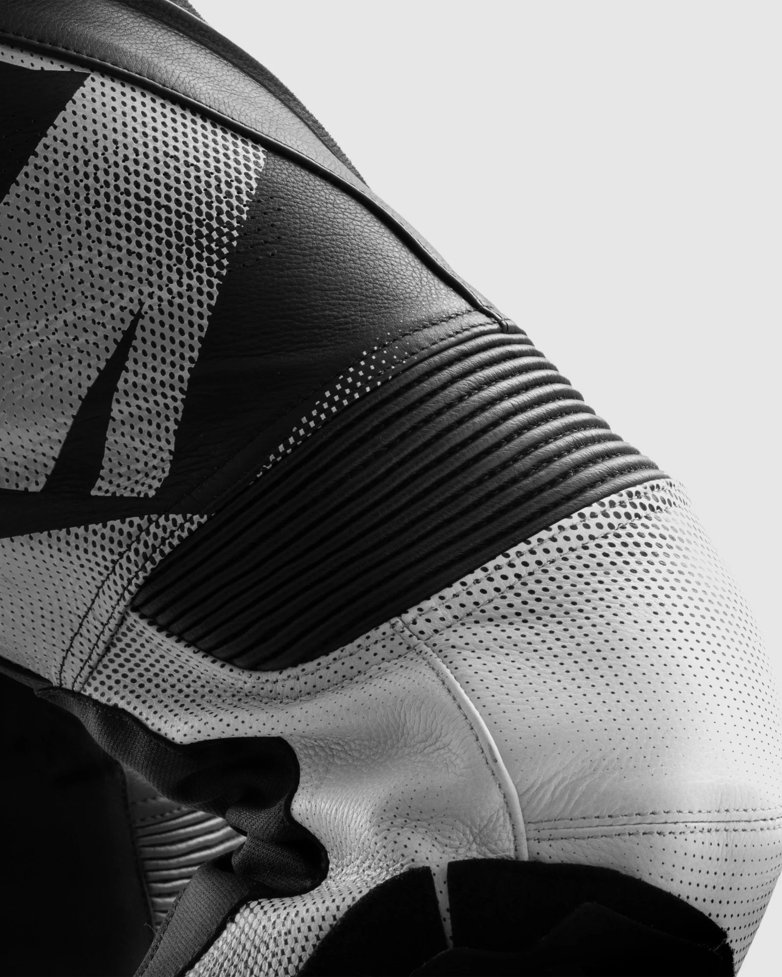 Inferno Motorcycle Pants Black White - Image 6