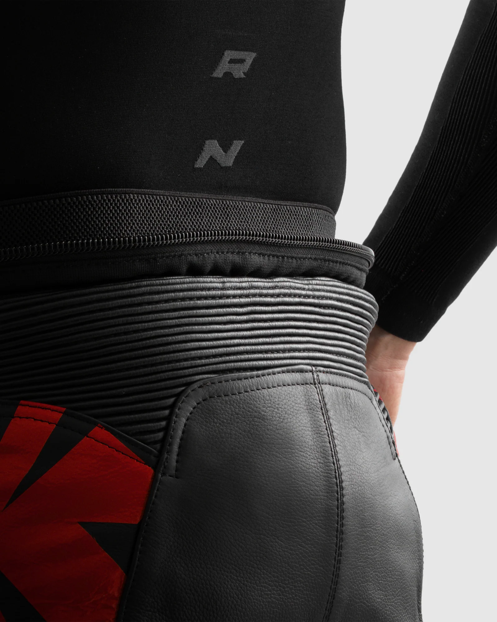 Inferno Motorcycle Pants Blue Red - Image 7