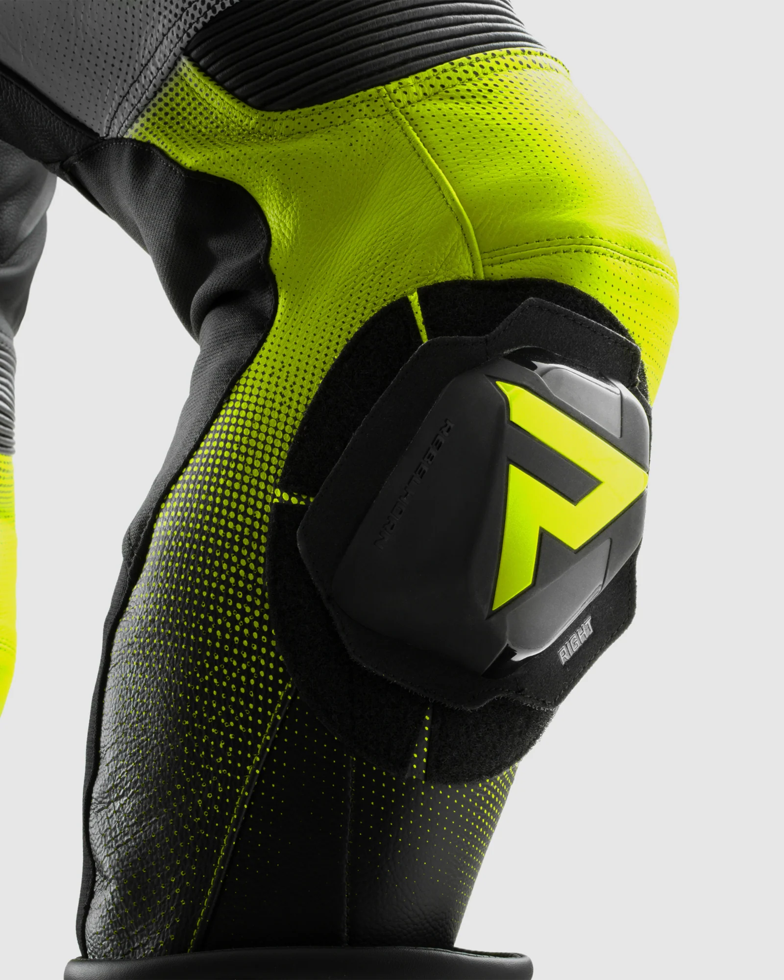 Inferno Motorcycle Pants Fluo Yellow - Image 11