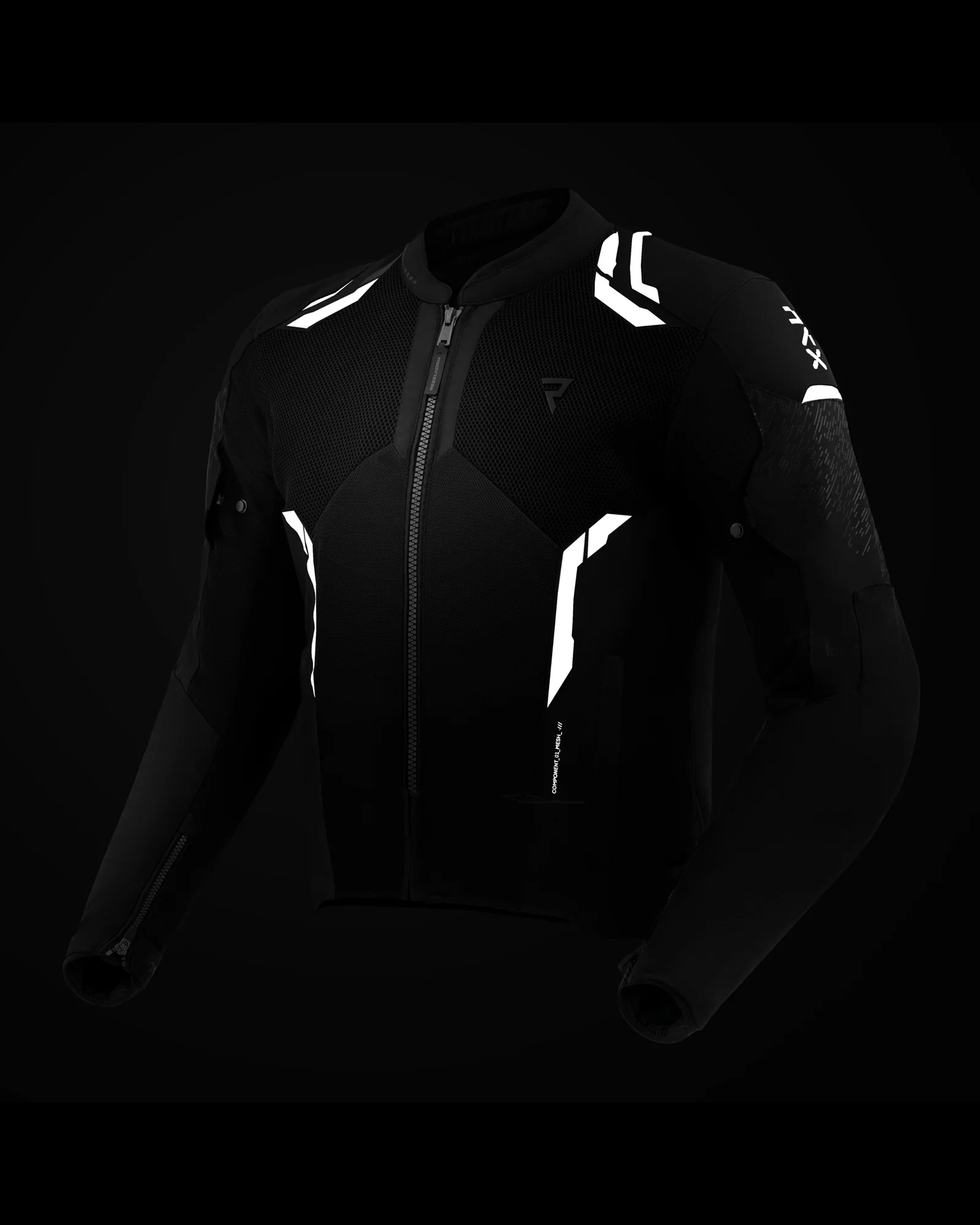 Jax Motorcycle Jacket Black - Image 11