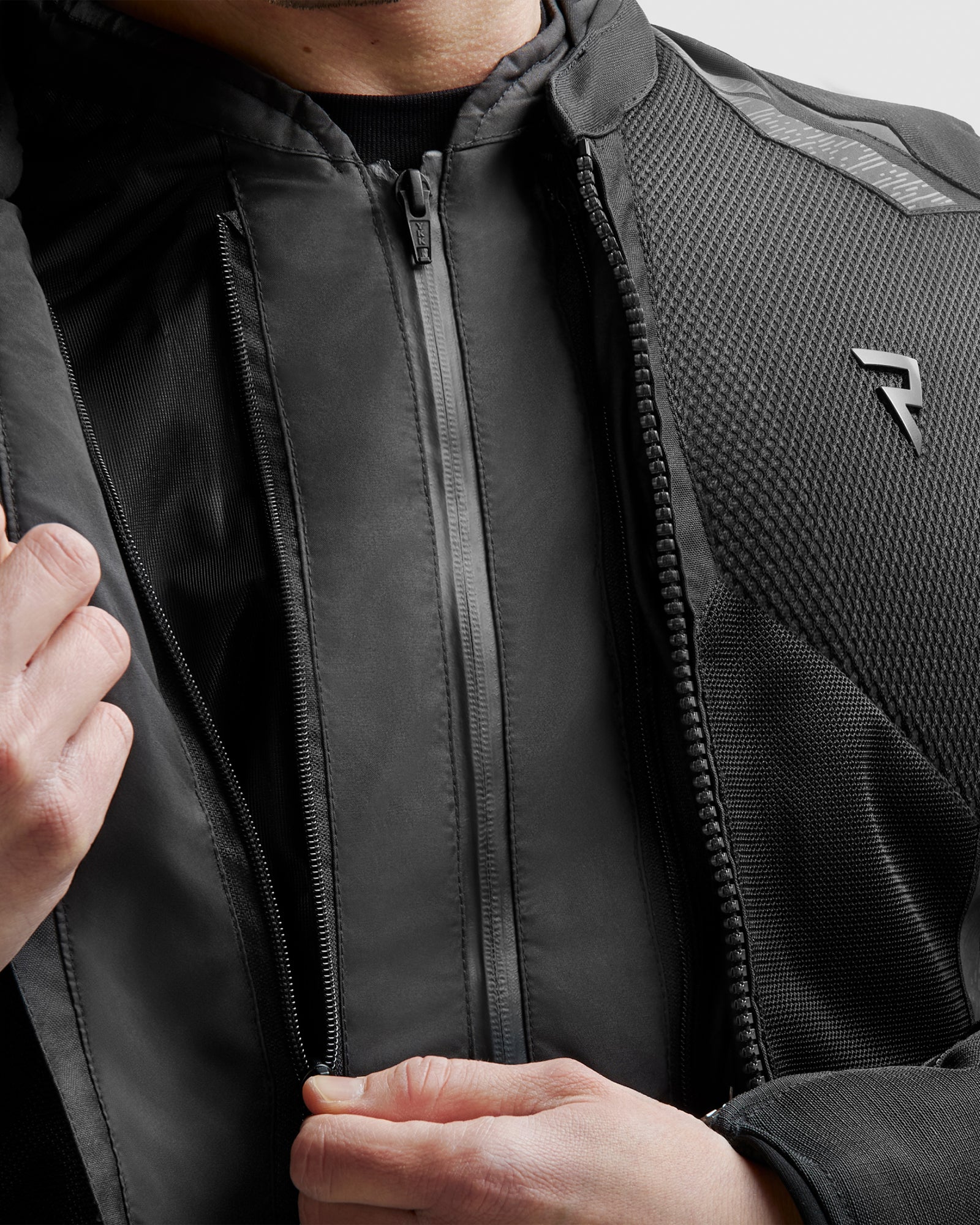 Jax Motorcycle Jacket Black - Image 5
