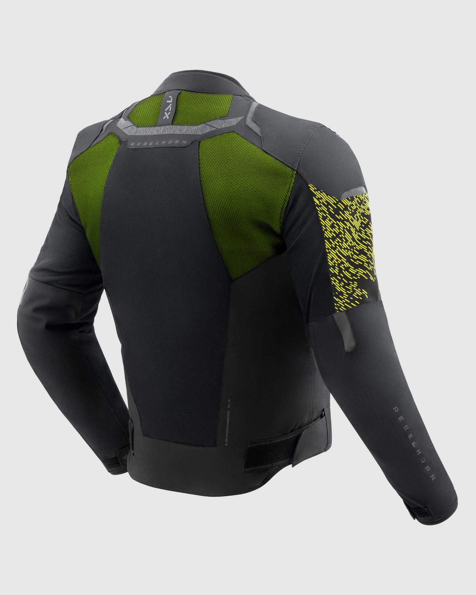 Jax Motorcycle Jacket Green - Image 2