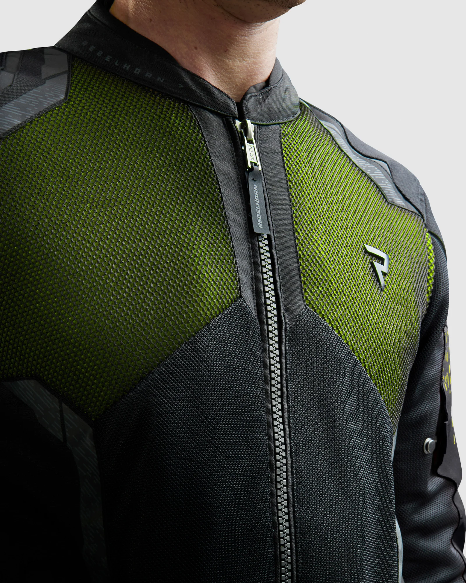 Jax Motorcycle Jacket Green - Image 3