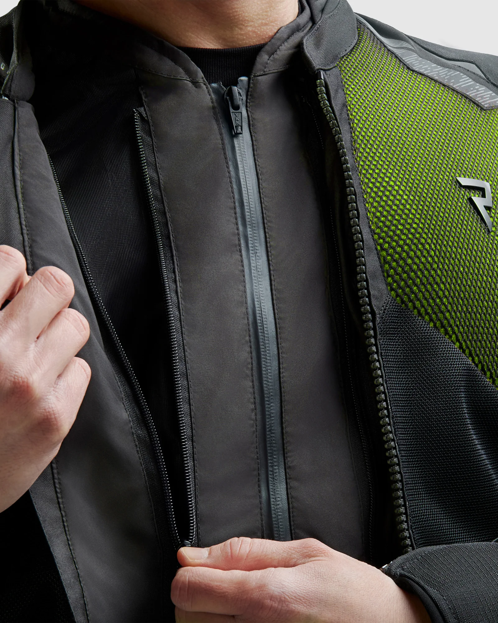 Jax Motorcycle Jacket Green - Image 5