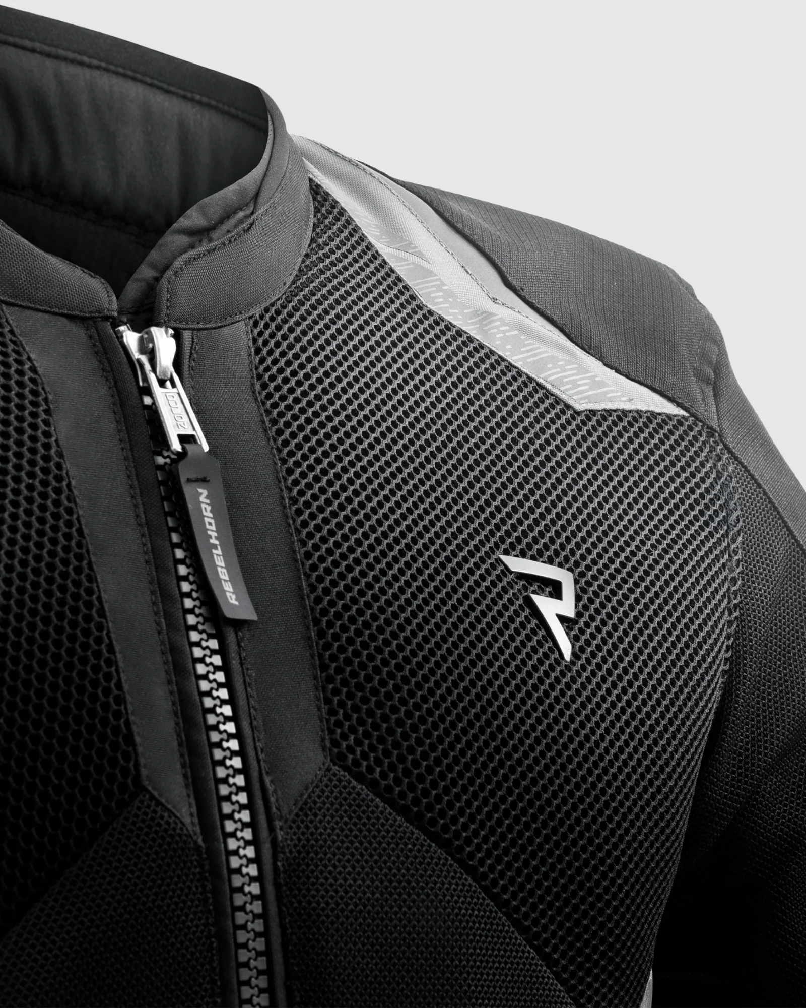 Jax Motorcycle Jacket Grey - Image 15