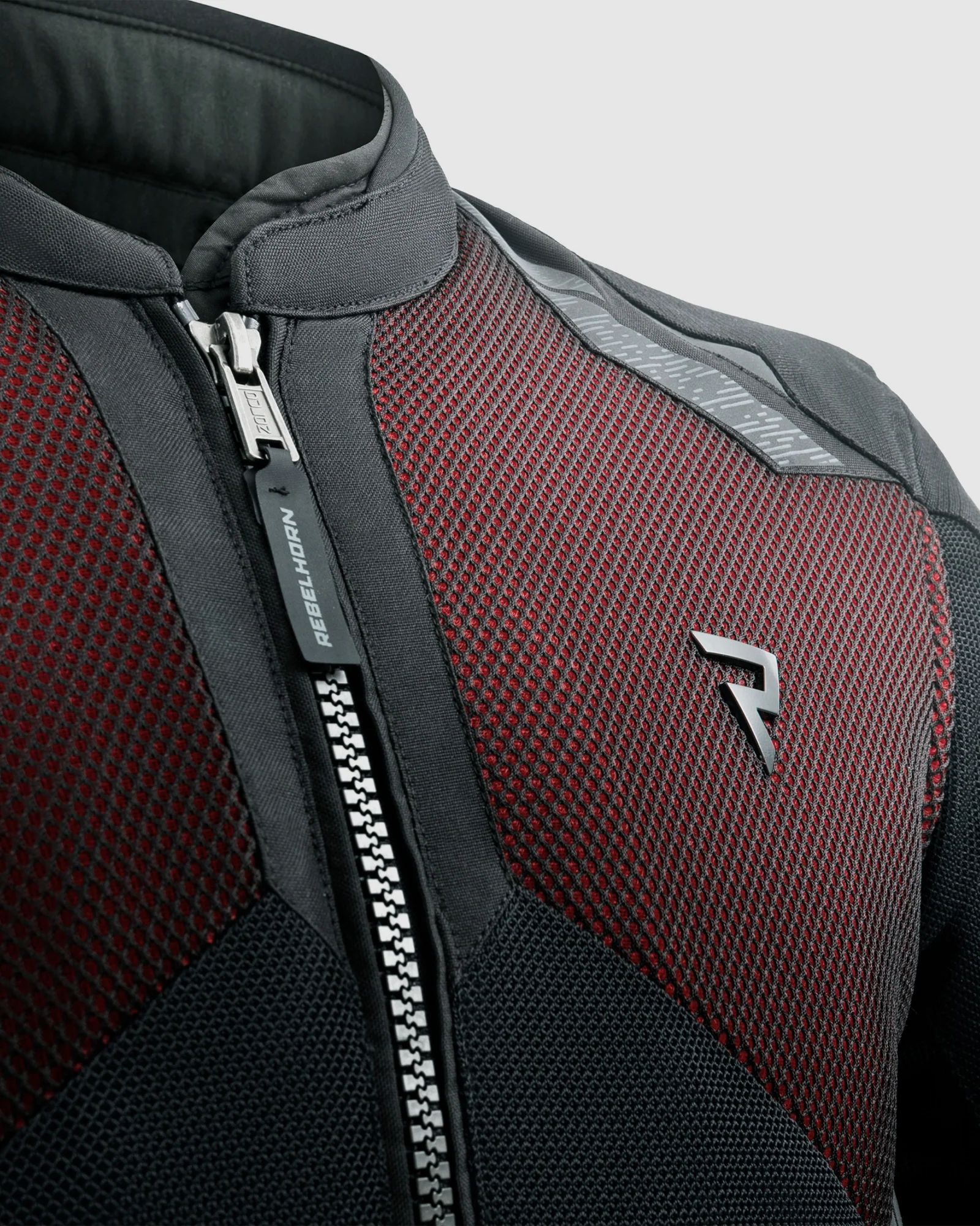 Jax Motorcycle Jacket Red - Image 15