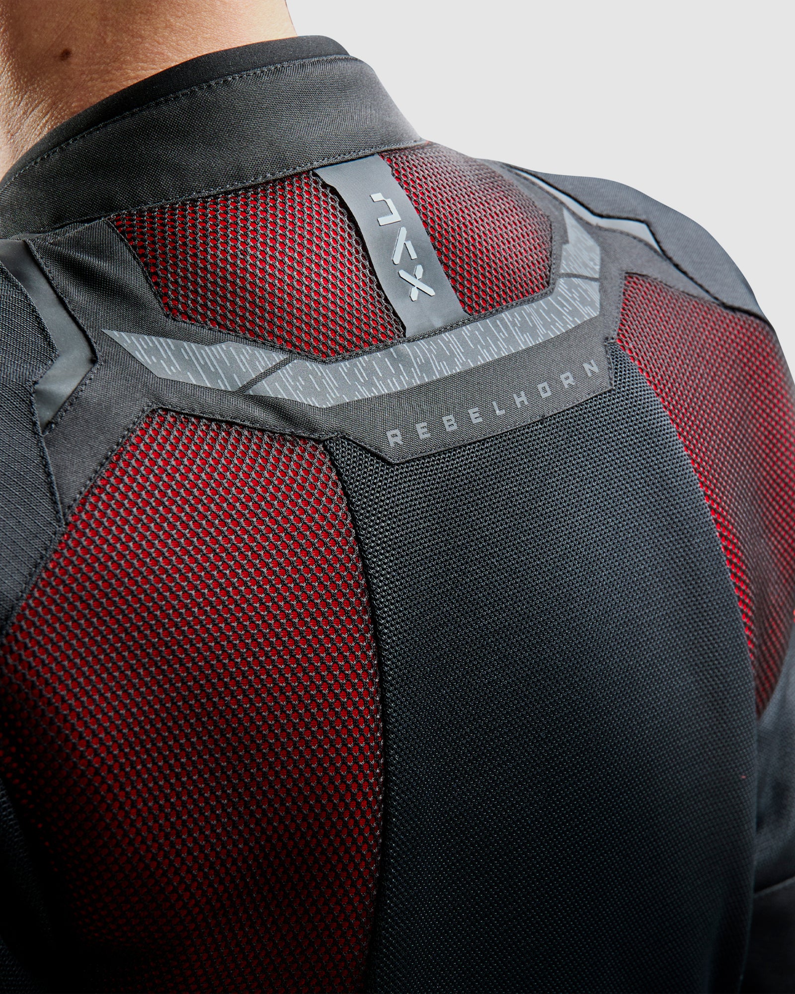 Jax Motorcycle Jacket Red - Image 4
