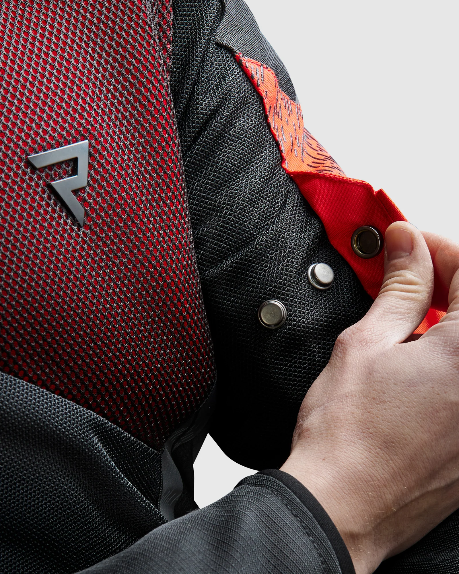 Jax Motorcycle Jacket Red - Image 9