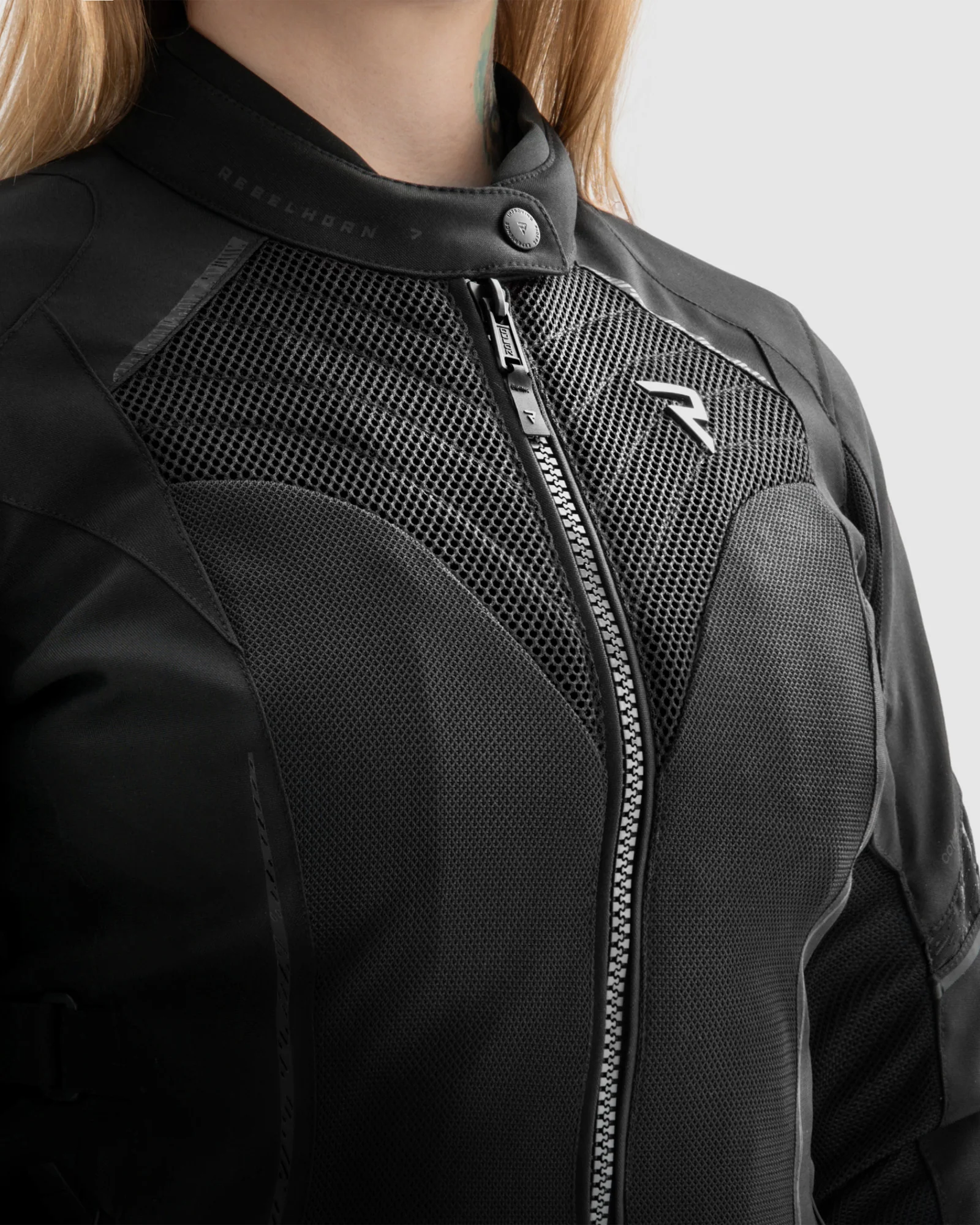 Jax Women's Motorcycle Jacket Black - Image 3