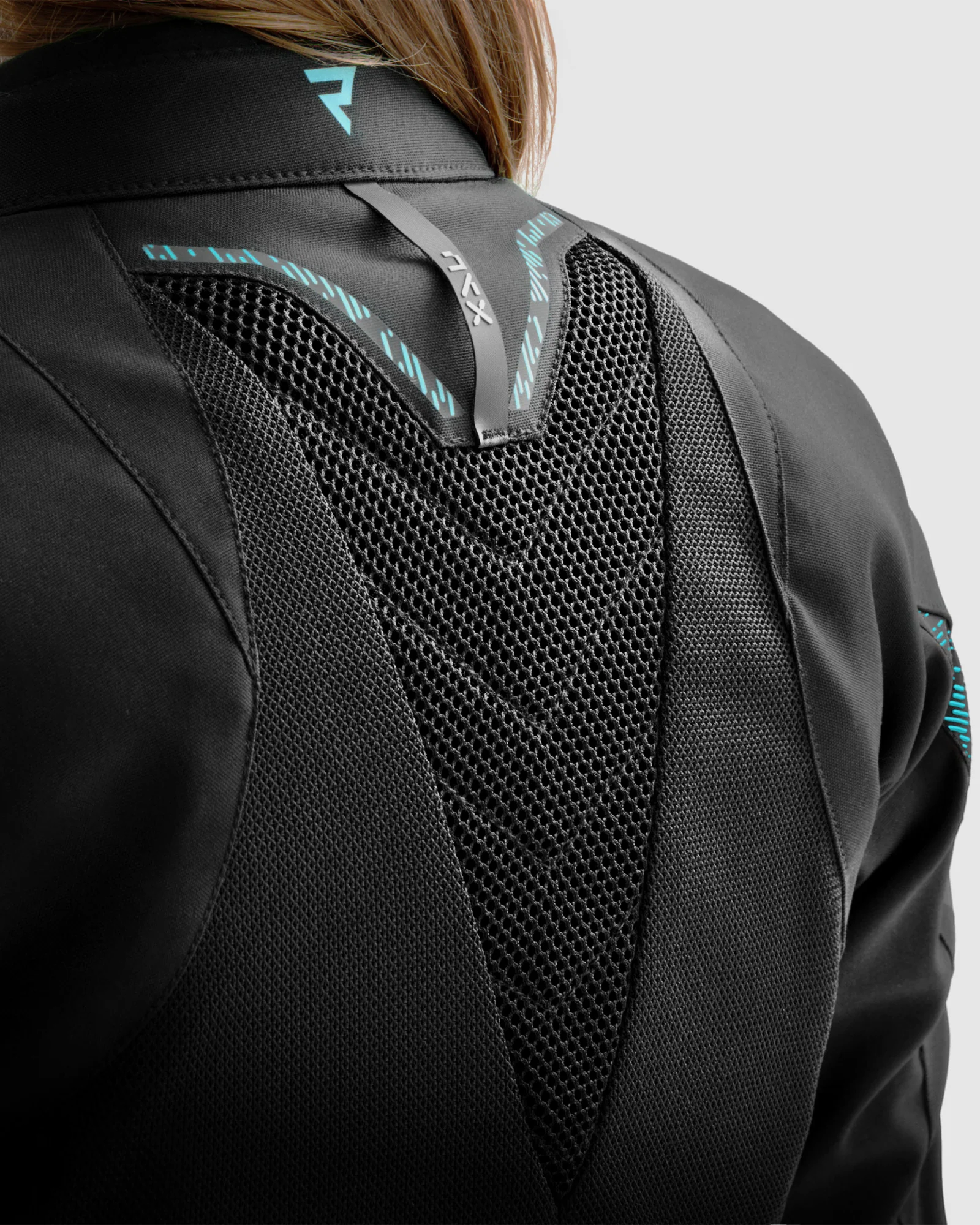 Jax Women's Motorcycle Jacket Blue Lagoon - Image 4
