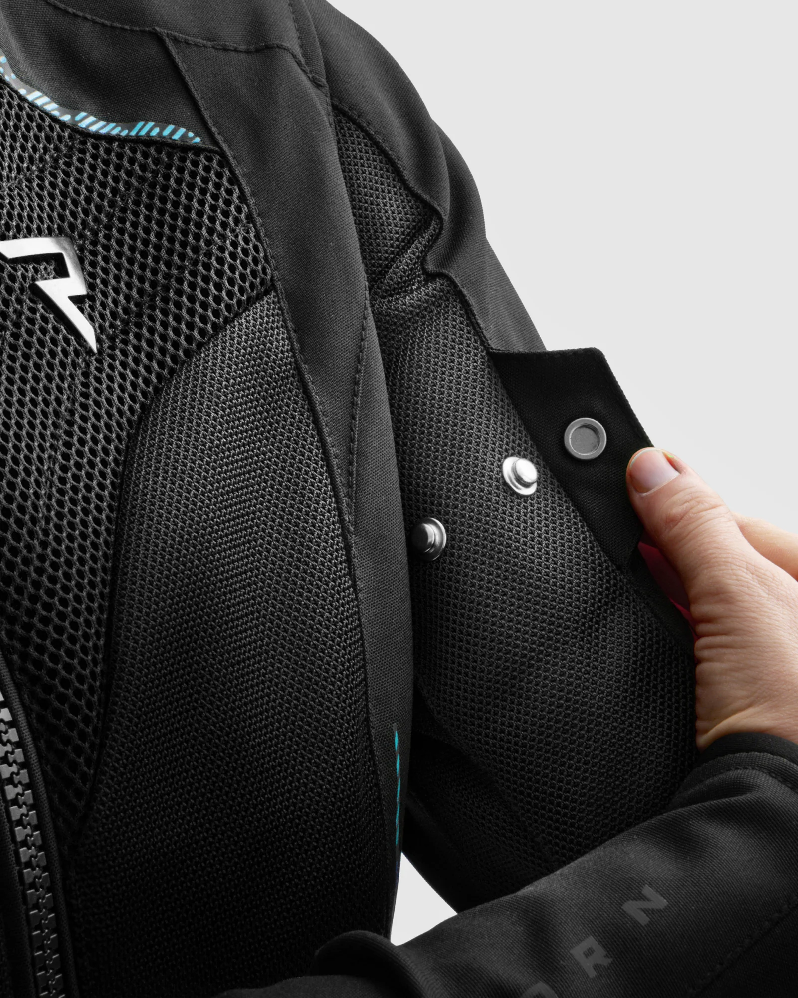 Jax Women's Motorcycle Jacket Blue Lagoon - Image 7