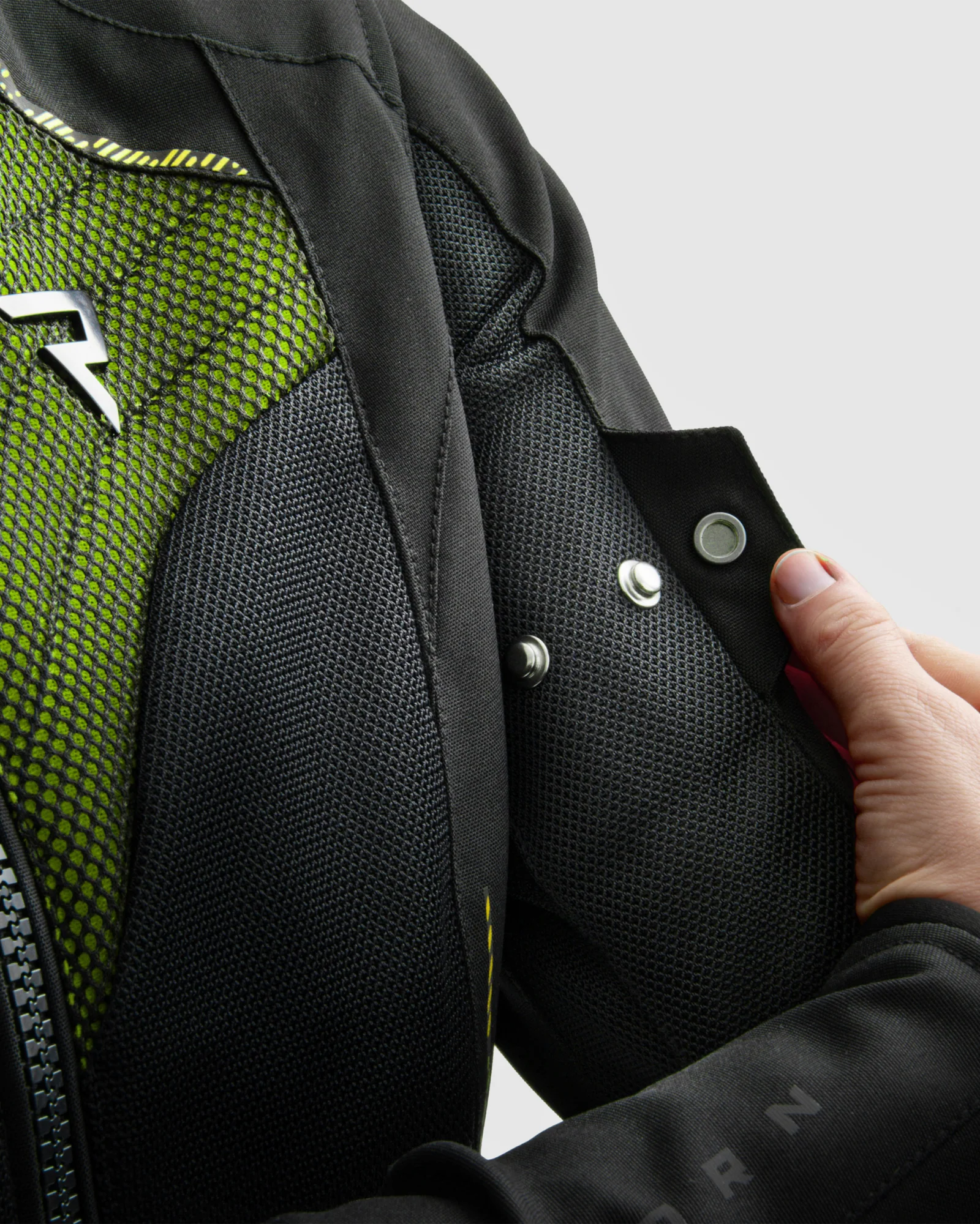 Jax Women's Motorcycle Jacket Green - Image 7