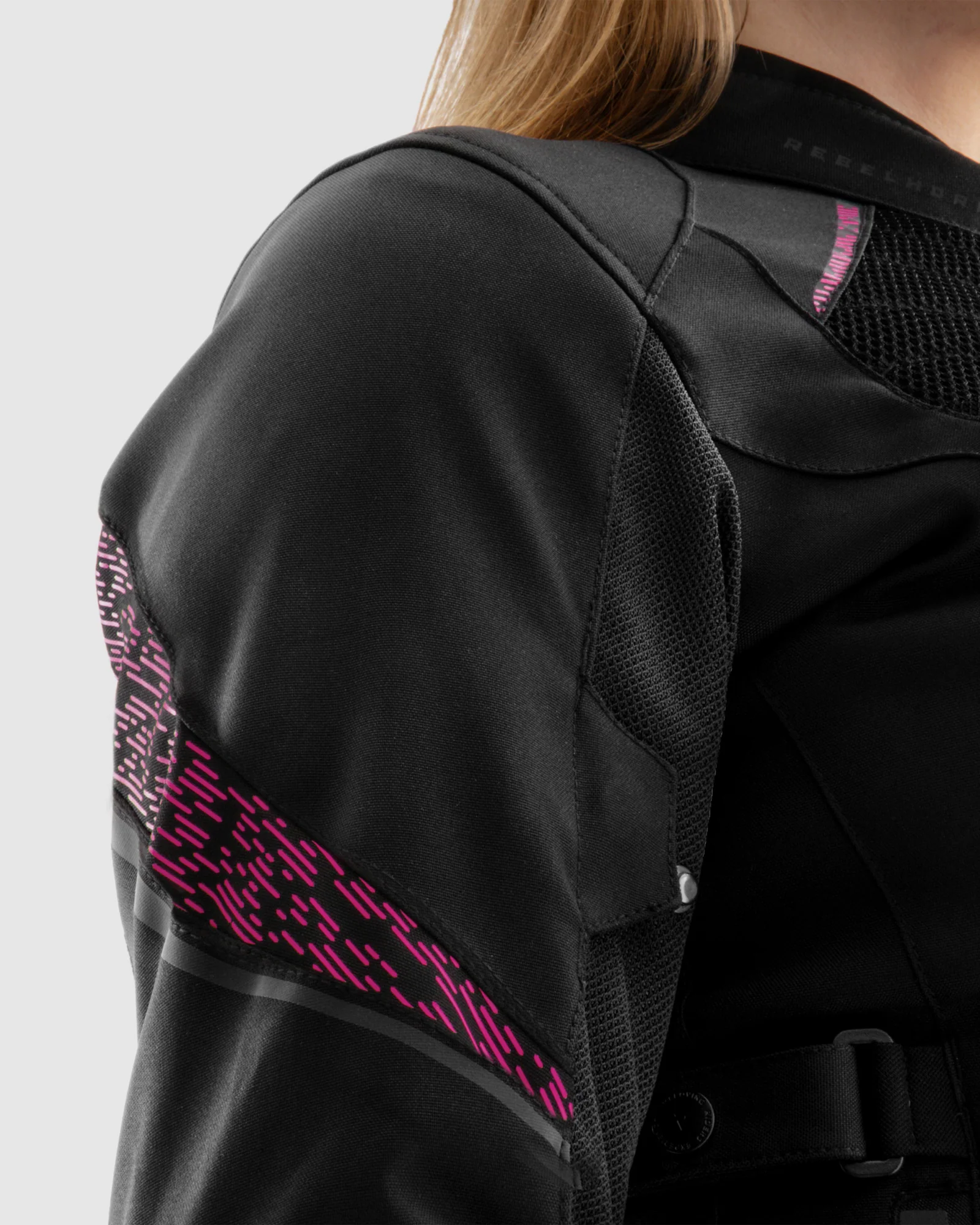 Jax Women's Motorcycle Jacket Pink - Image 18