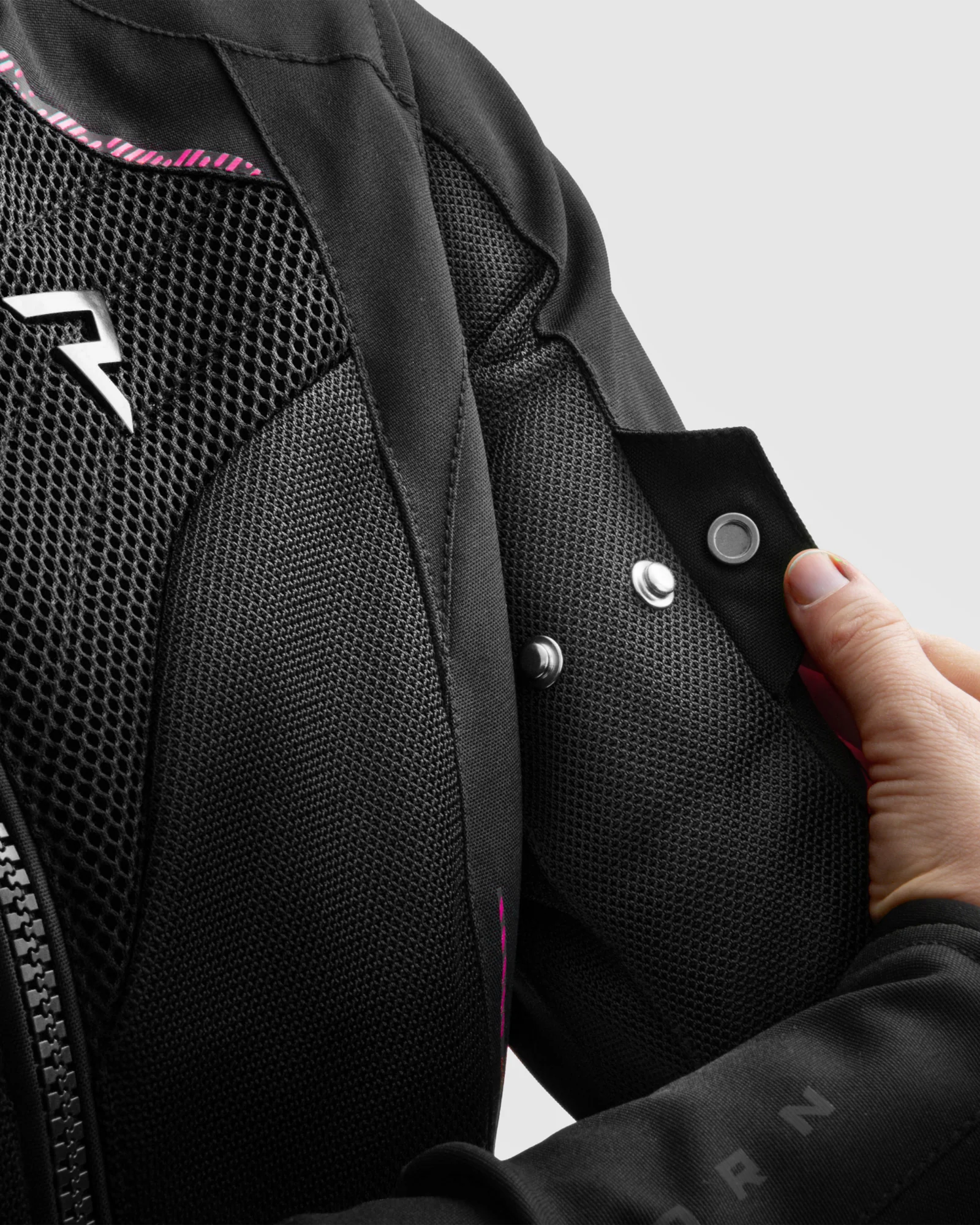 Jax Women's Motorcycle Jacket Pink - Image 7