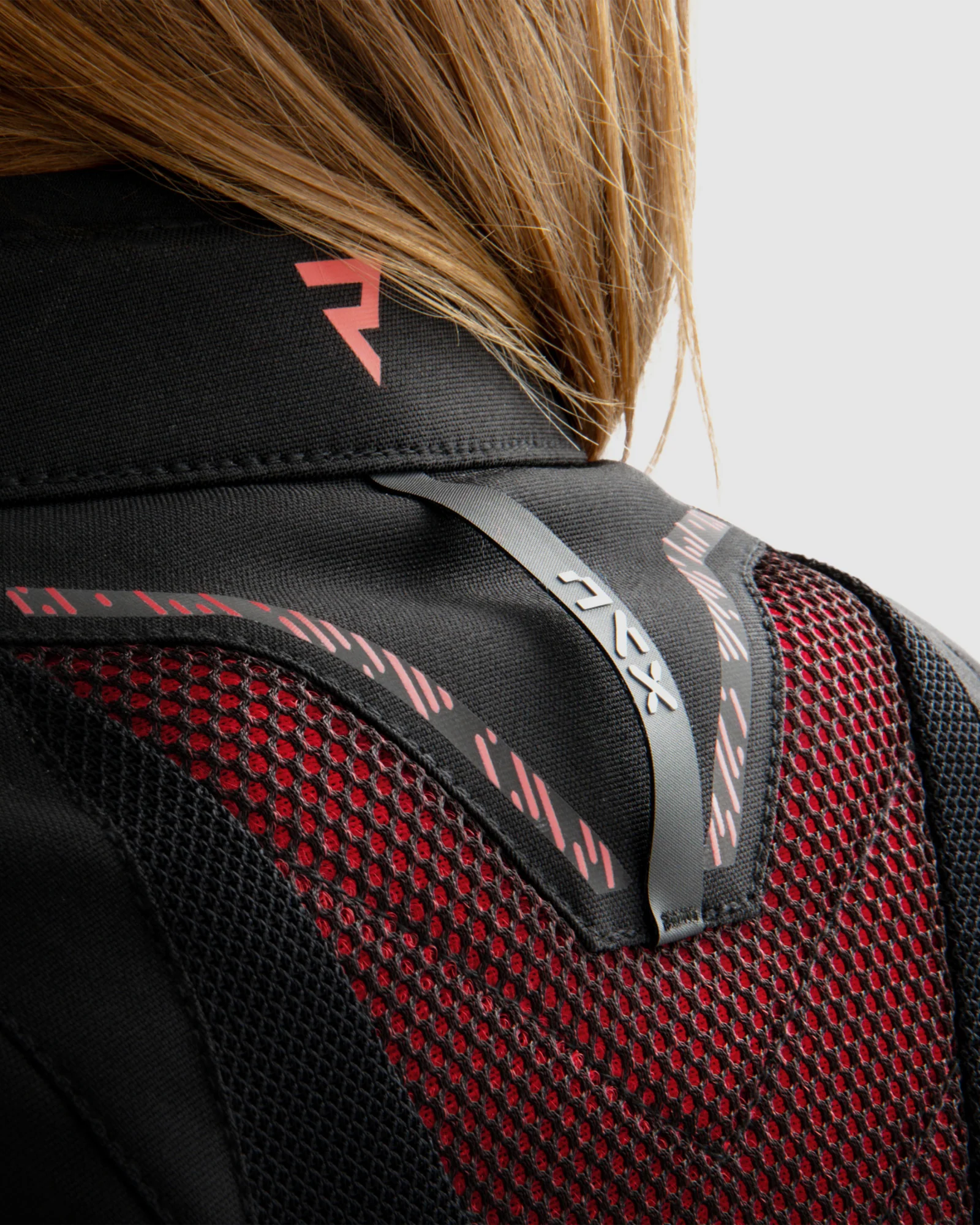 Jax Women's Motorcycle Jacket Red - Image 14