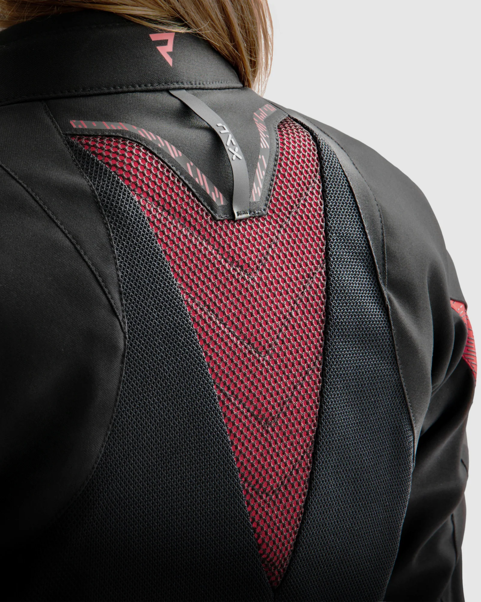 Jax Women's Motorcycle Jacket Red - Image 4