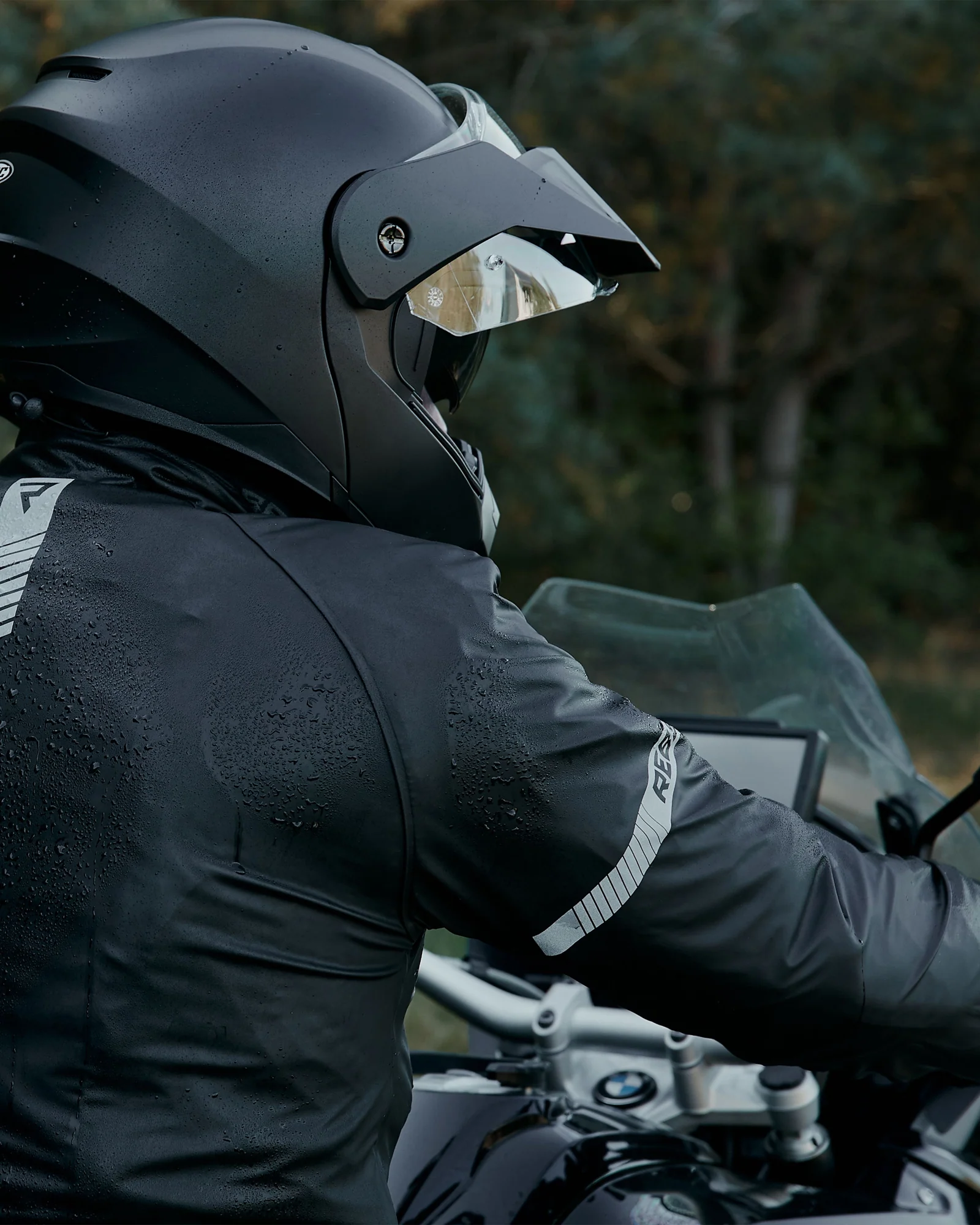 Ocean Rain Jacket Black - Image 3