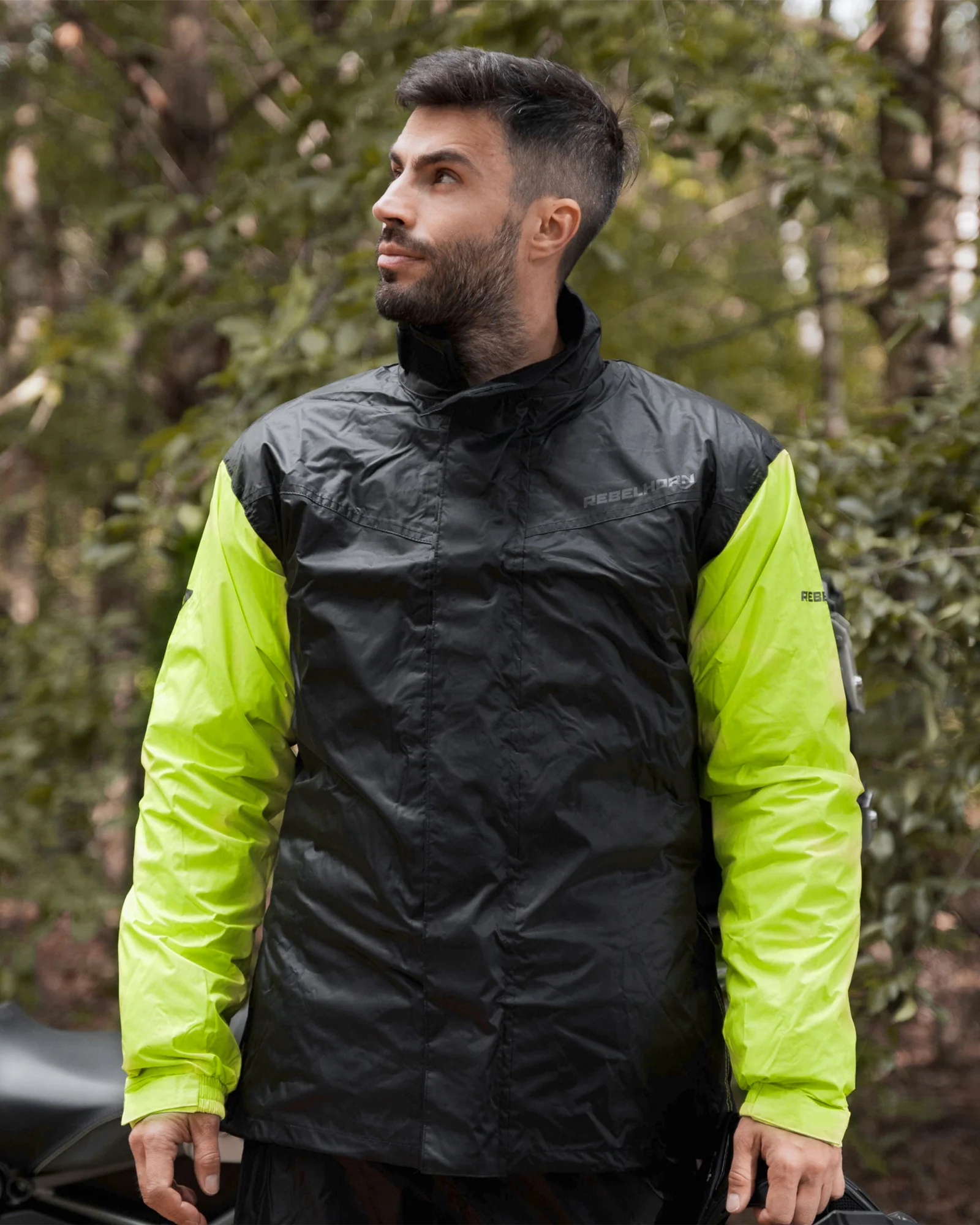 Rain 2-Piece Rain Suit Fluo Yellow - Image 3