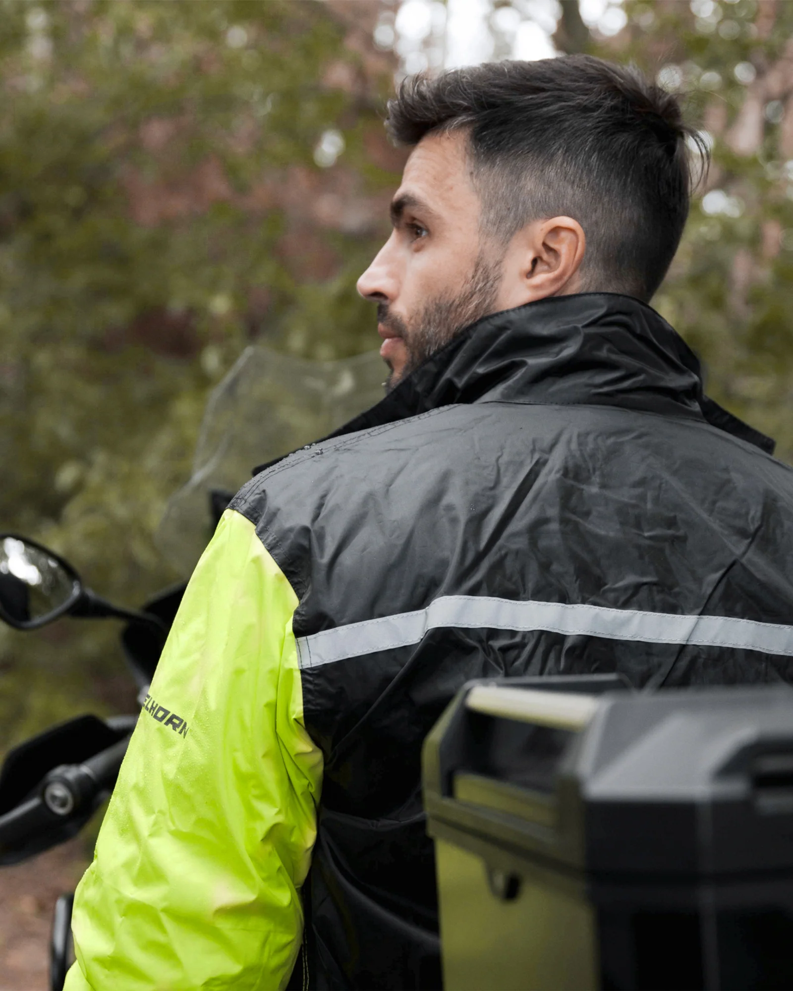 Rain 2-Piece Rain Suit Fluo Yellow - Image 4