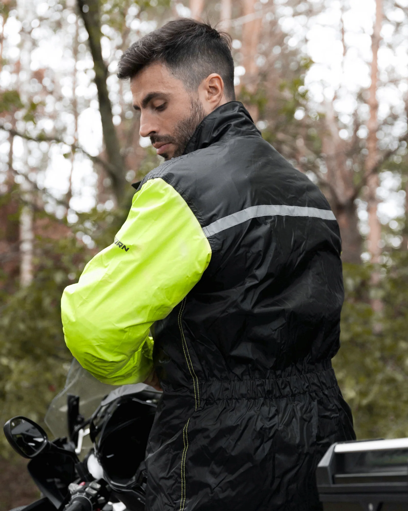 Rain 2-Piece Rain Suit Fluo Yellow - Image 5