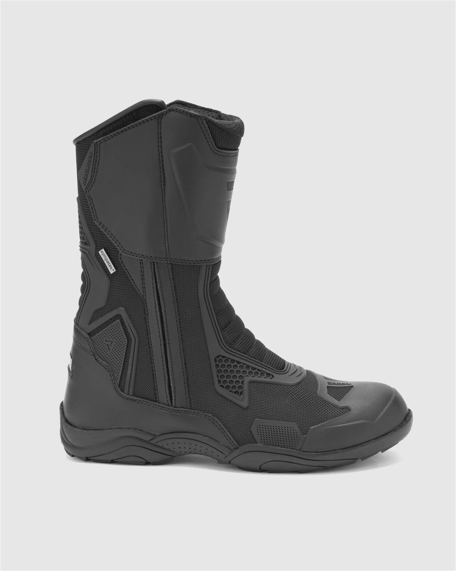 Range Motorcycle Boots Black - Image 2