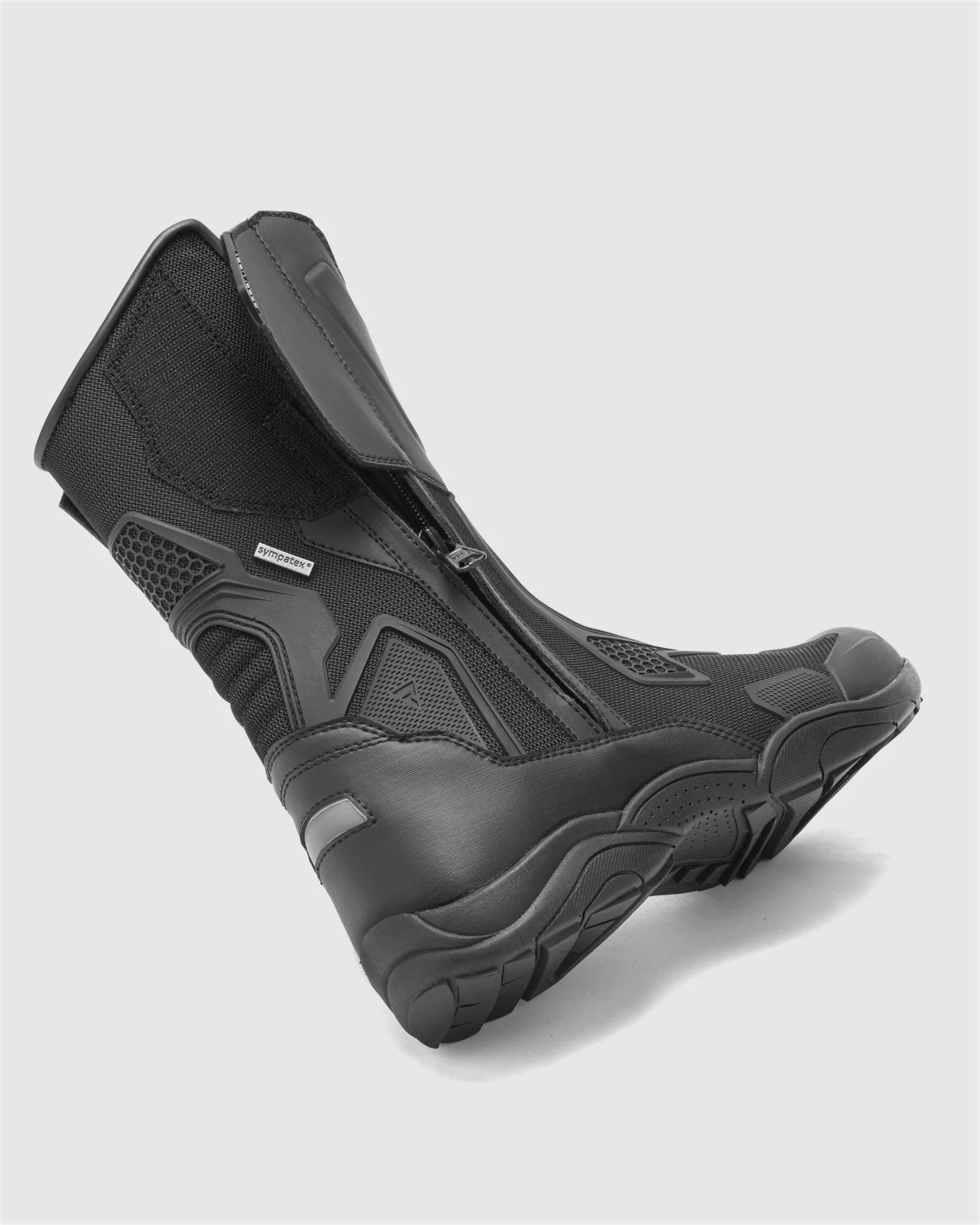 Range Motorcycle Boots Black - Image 3