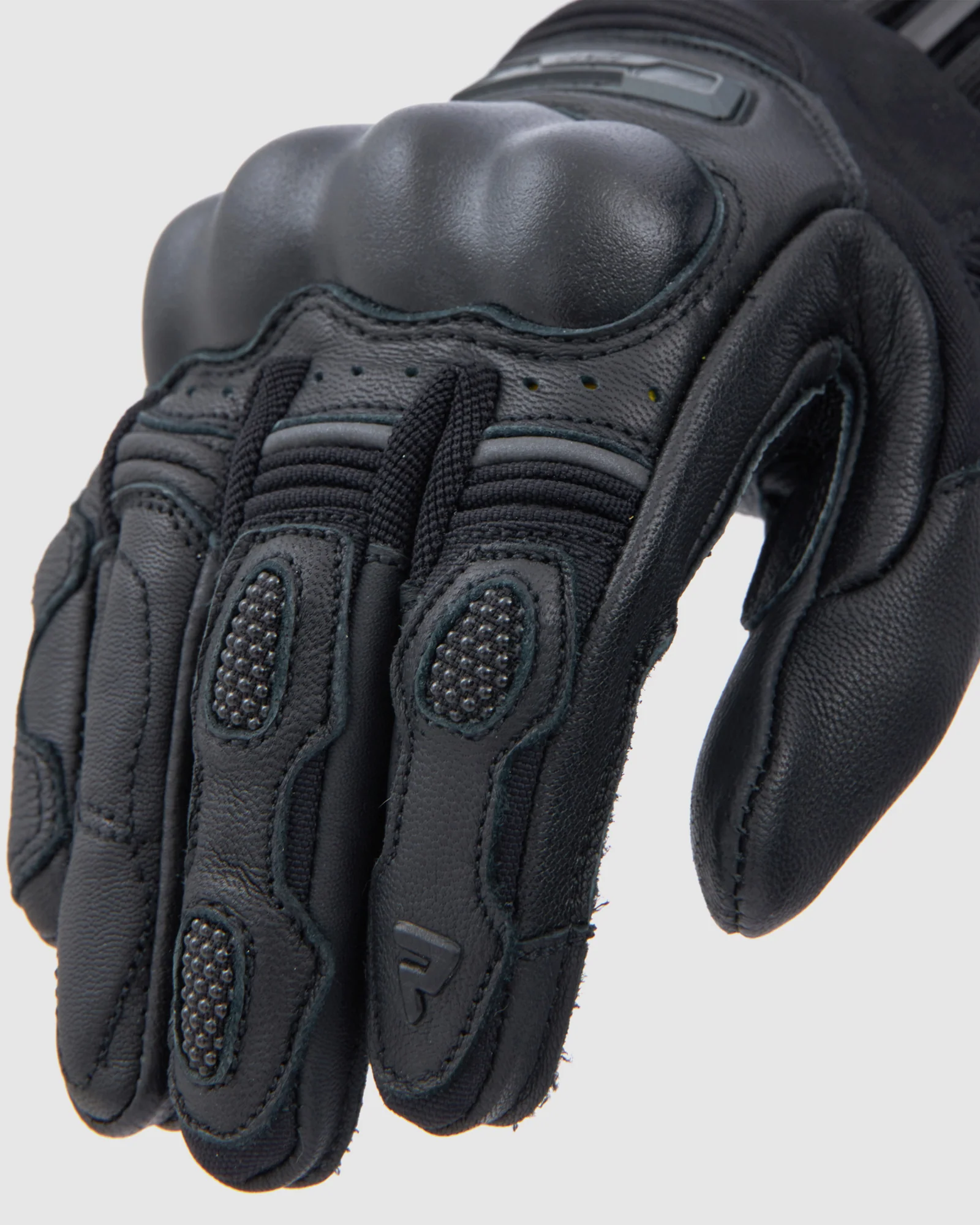 Range Motorcycle Gloves Black - Image 4
