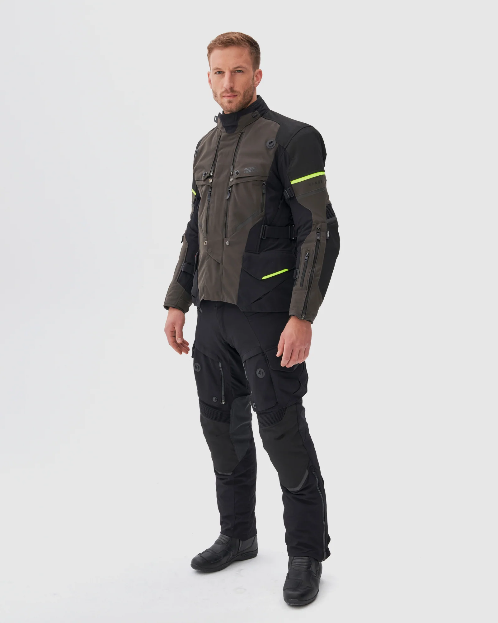 Range Motorcycle Jacket Anthracite - Image 10