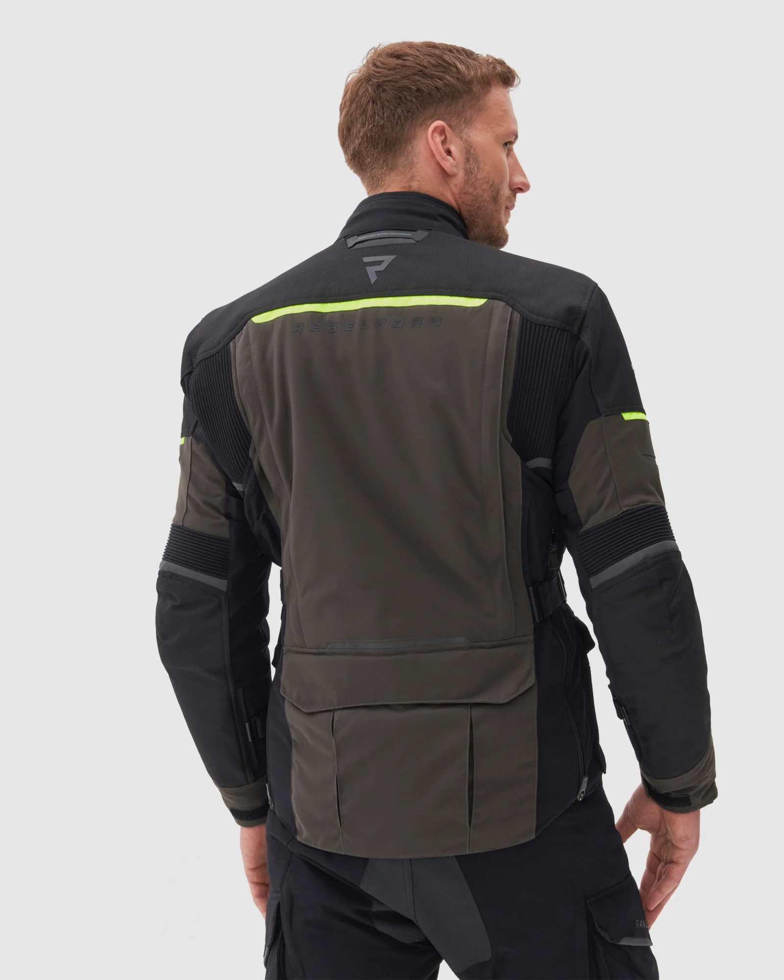Range Motorcycle Jacket Anthracite - Image 4