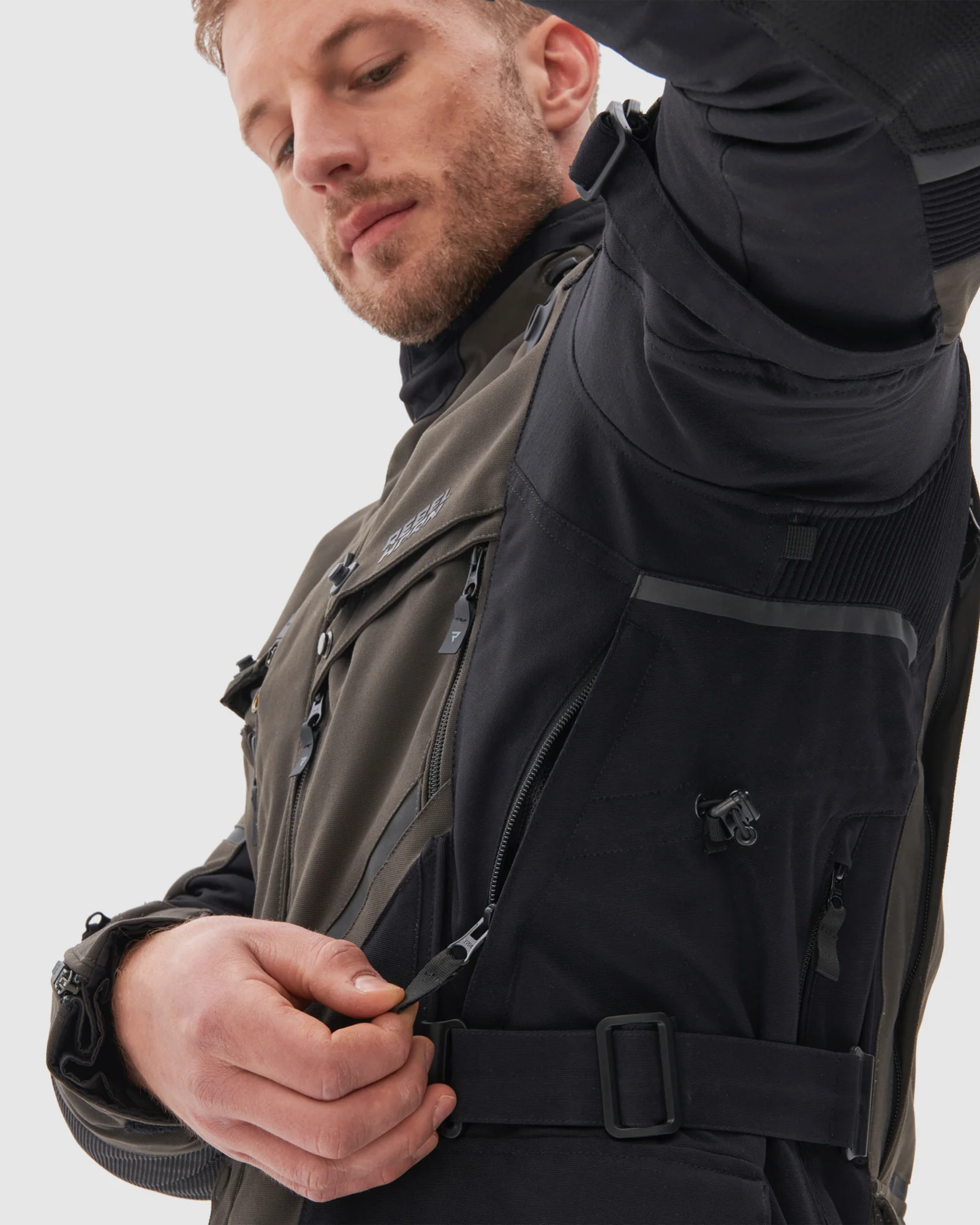 Range Motorcycle Jacket Anthracite - Image 7