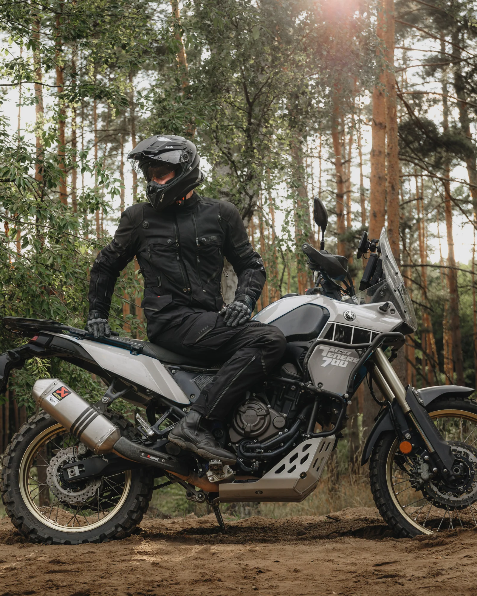Range Motorcycle Jacket Black - Image 13