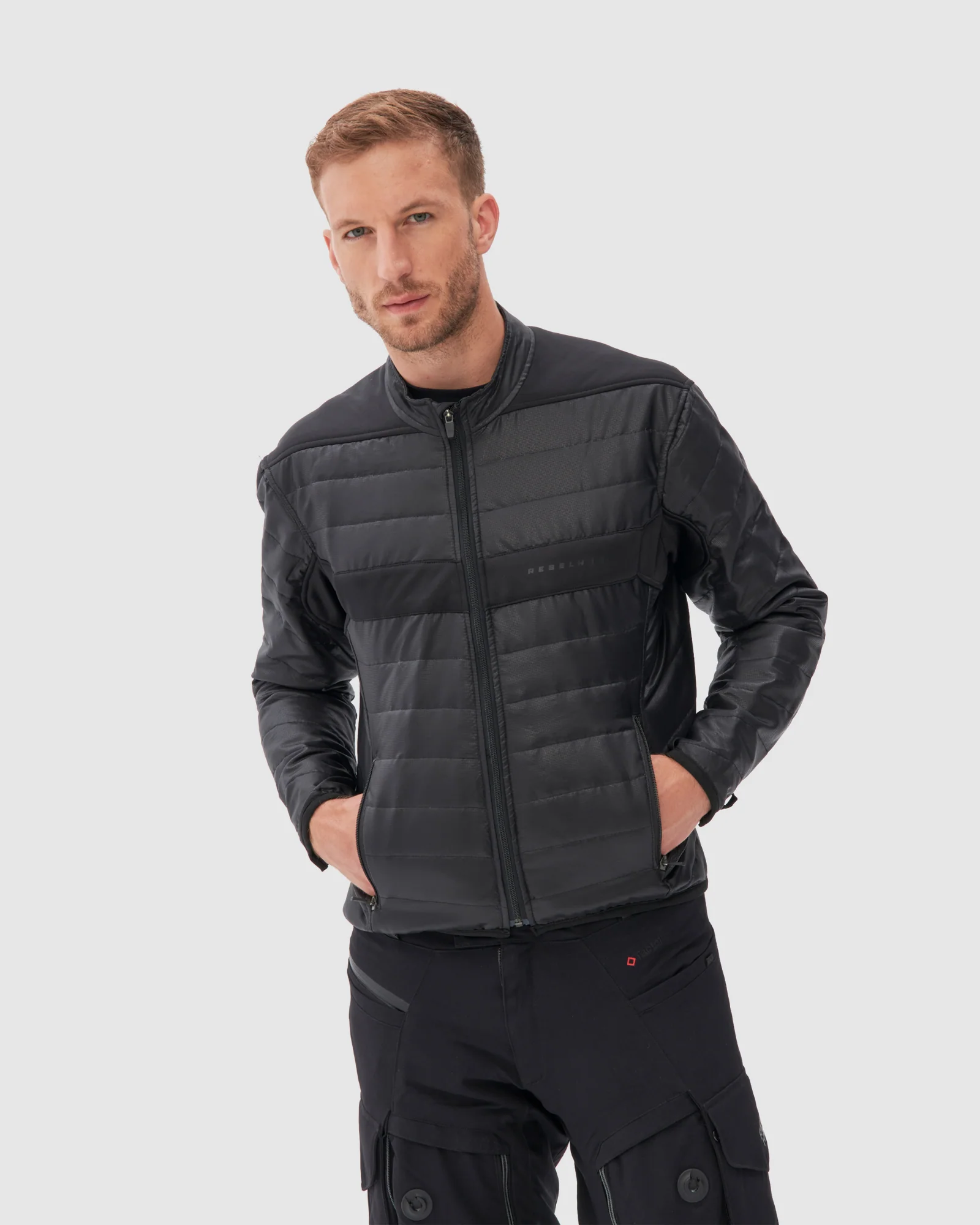 Range Motorcycle Jacket Black - Image 5