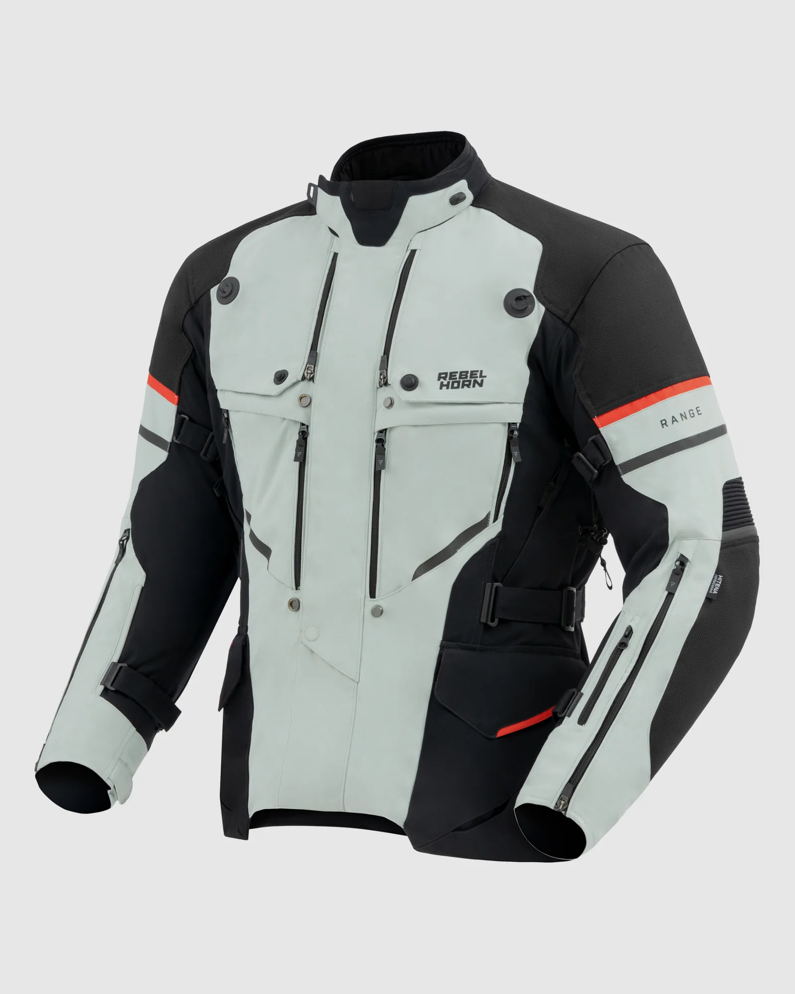 Range Motorcycle Jacket Grey